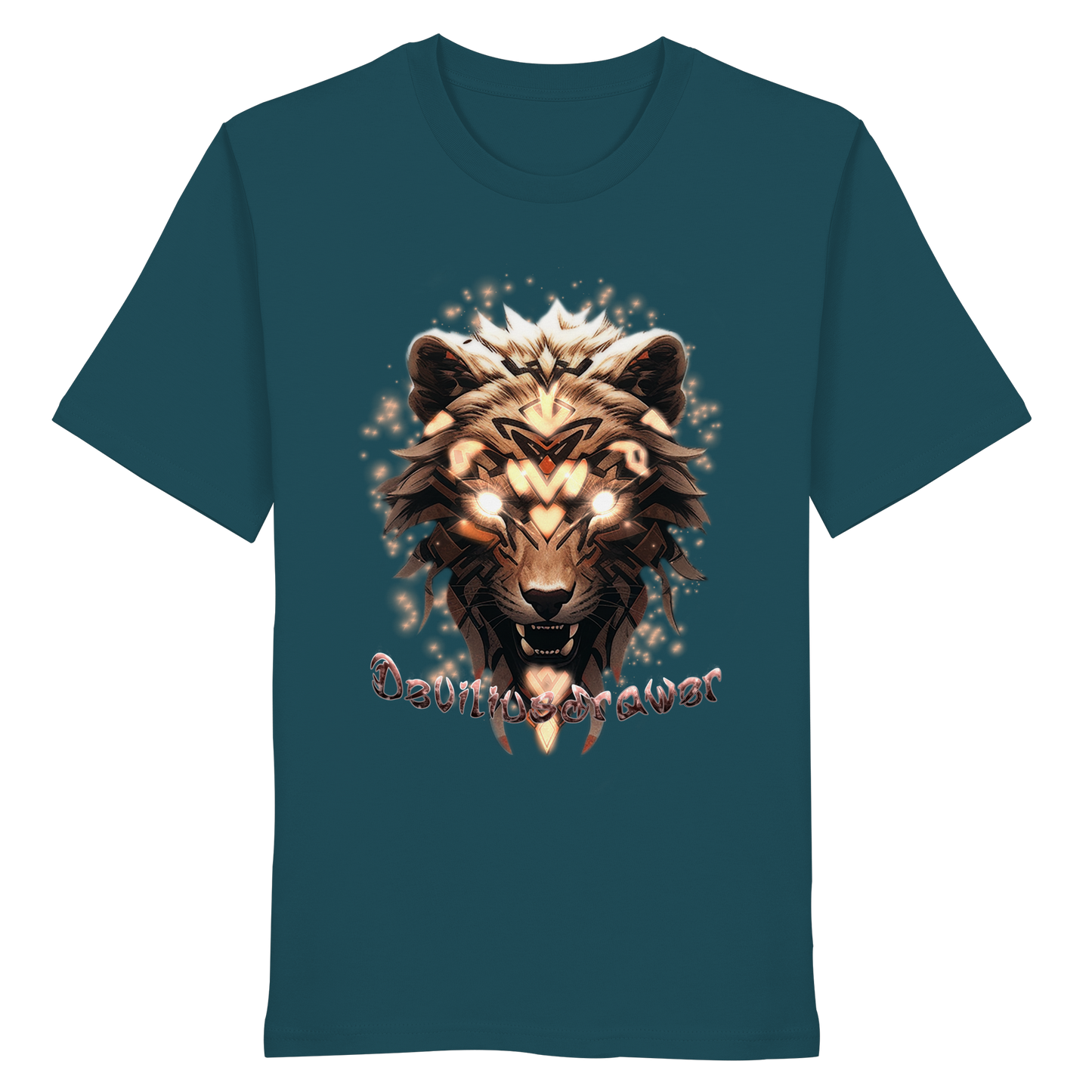 Deviliusdrawer Gold Weartiger - Organic Shirt