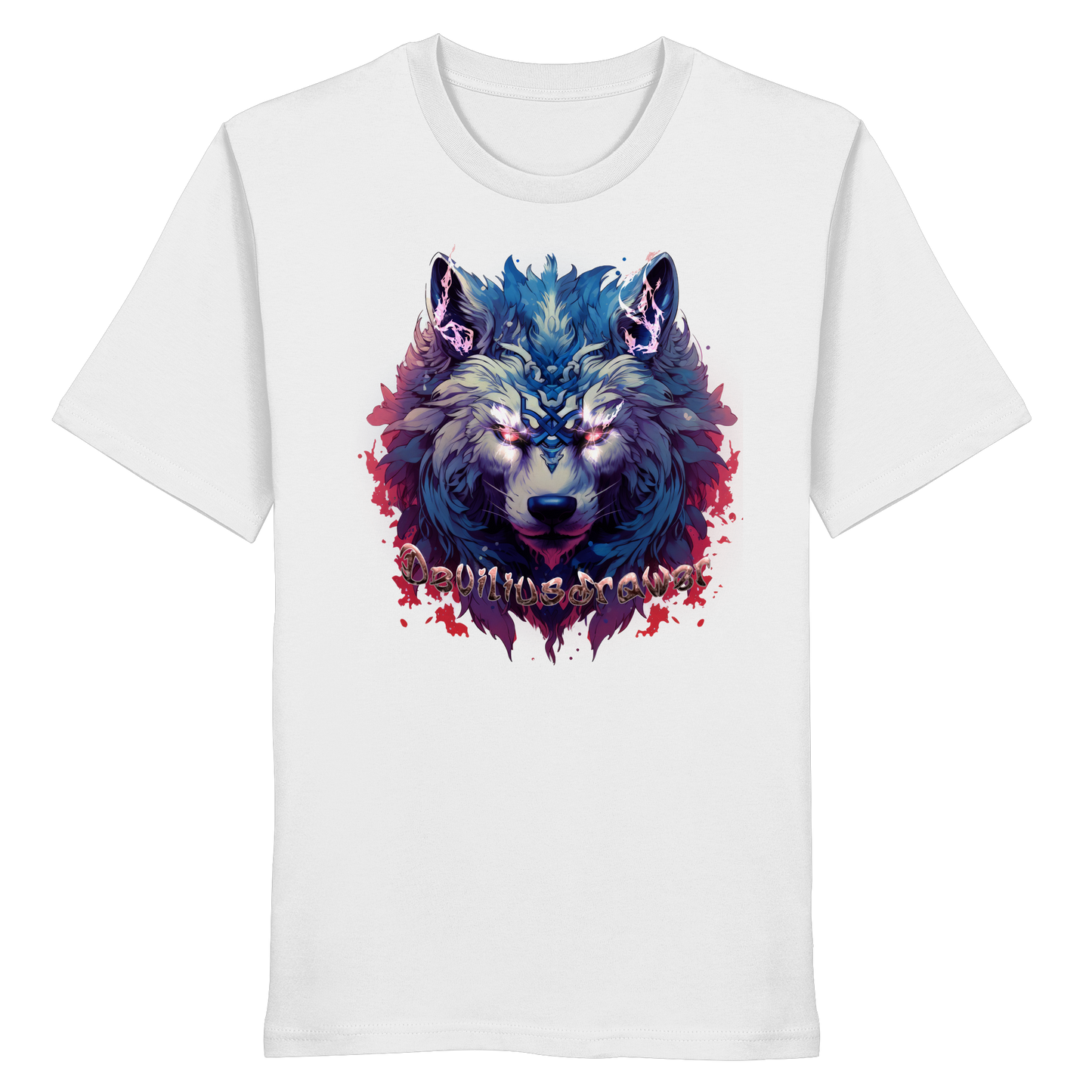 Deviliusdrawer Magic Wolf - Organic Shirt