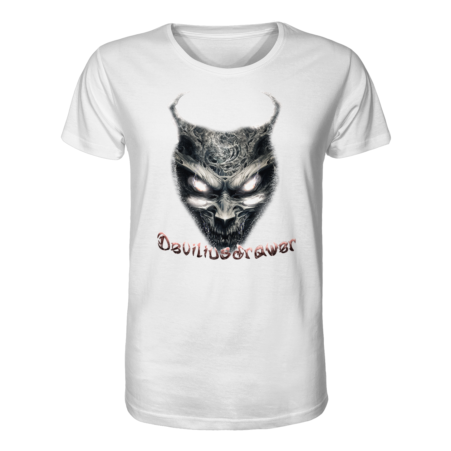 Deviliusdrawer Demonic Evil Zombie - Organic Shirt