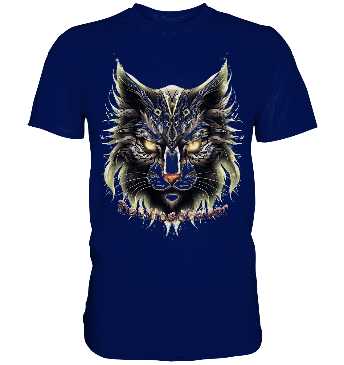 Deviliusdrawer Golden Cat - Premium Shirt