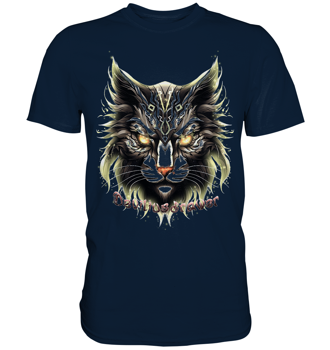 Deviliusdrawer Golden Cat - Premium Shirt