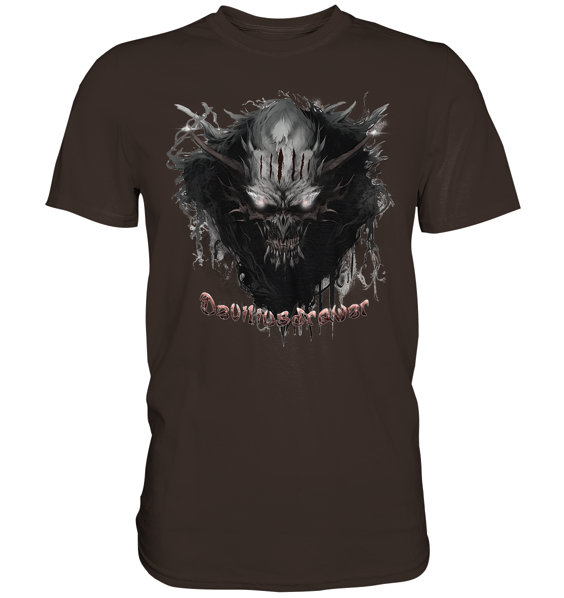 Deviliusdrawer Dark Smoke Demon - Premium Shirt
