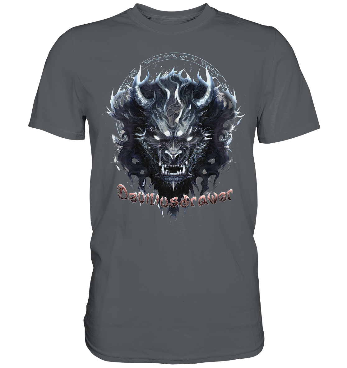 Deviliusdrawer Dark Wolf Mask - Premium Shirt