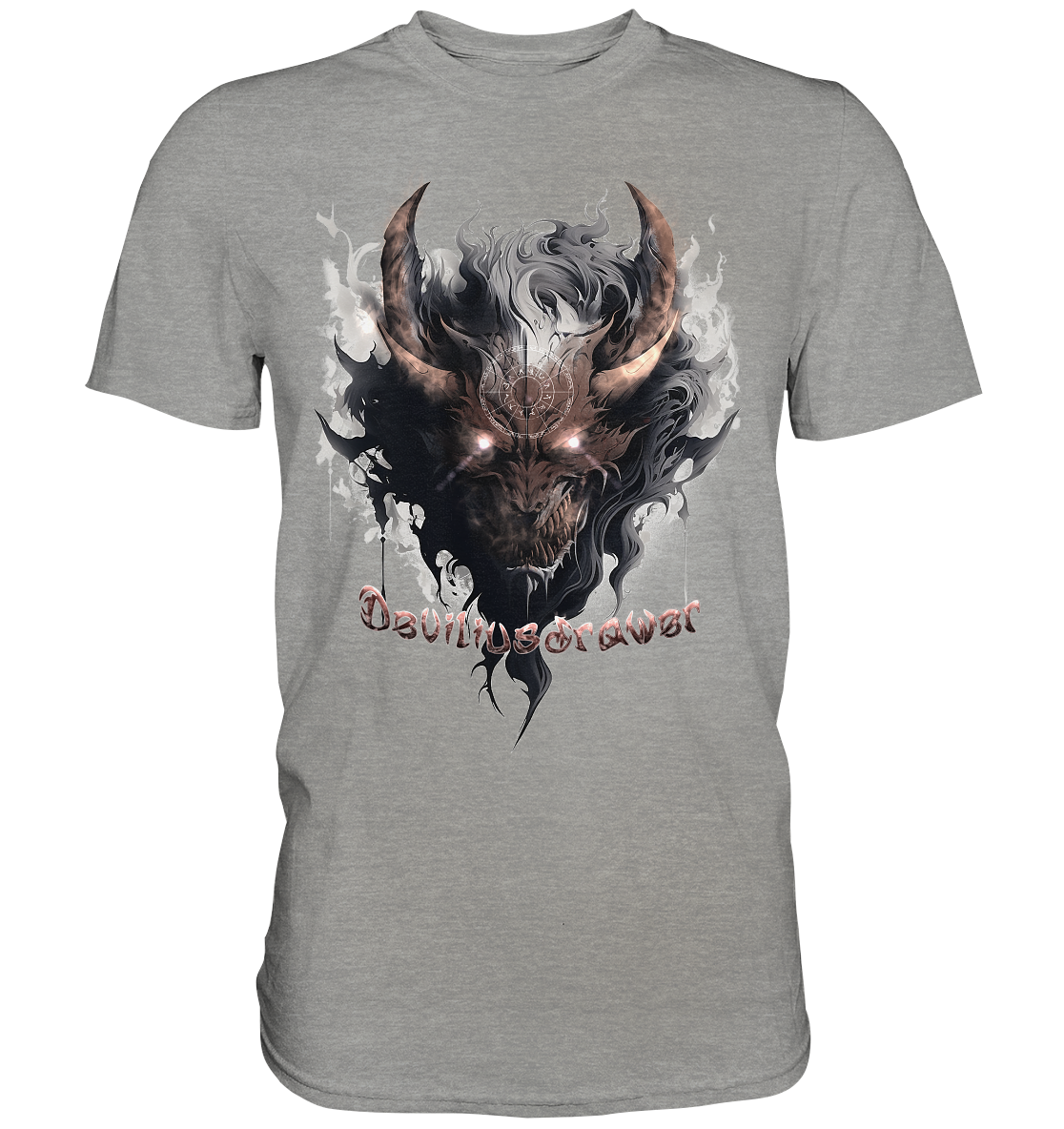 Deviliusdrawer Magic Redeyed Demon - Premium Shirt