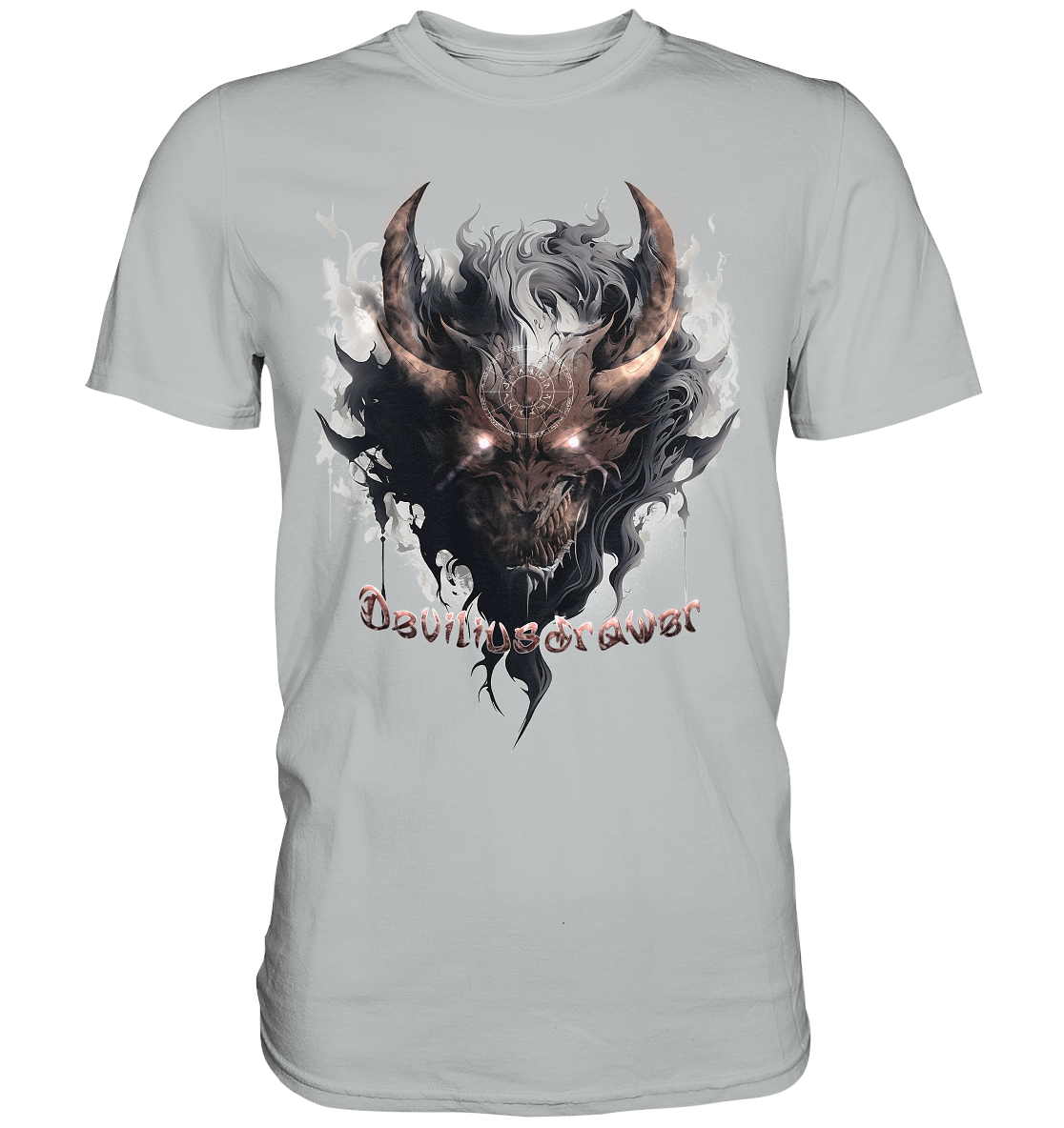 Deviliusdrawer Magic Redeyed Demon - Premium Shirt