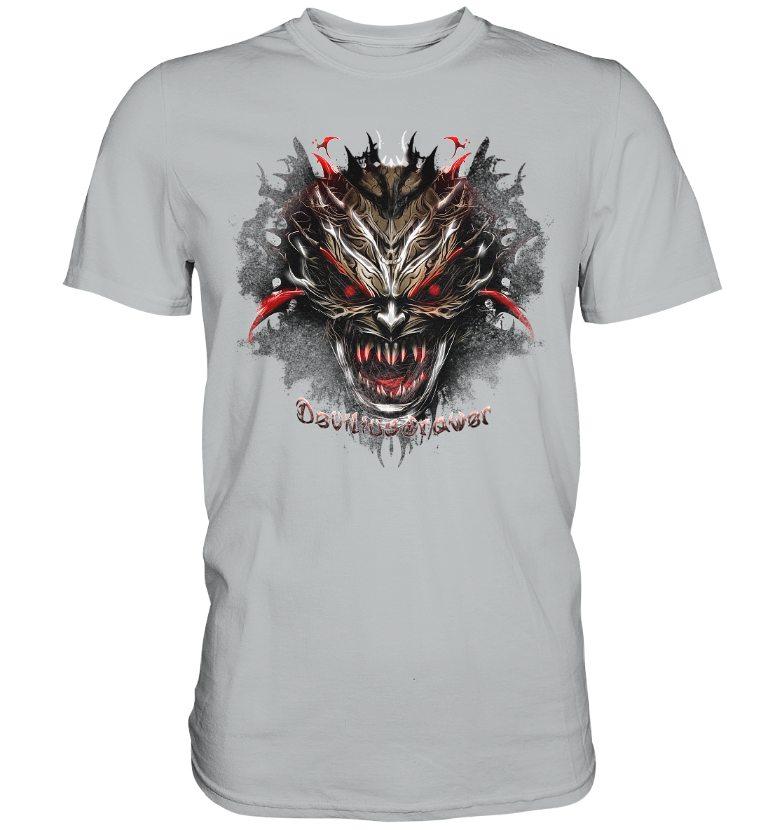 Deviliusdrawer Dark Redeyed Devil - Premium Shirt