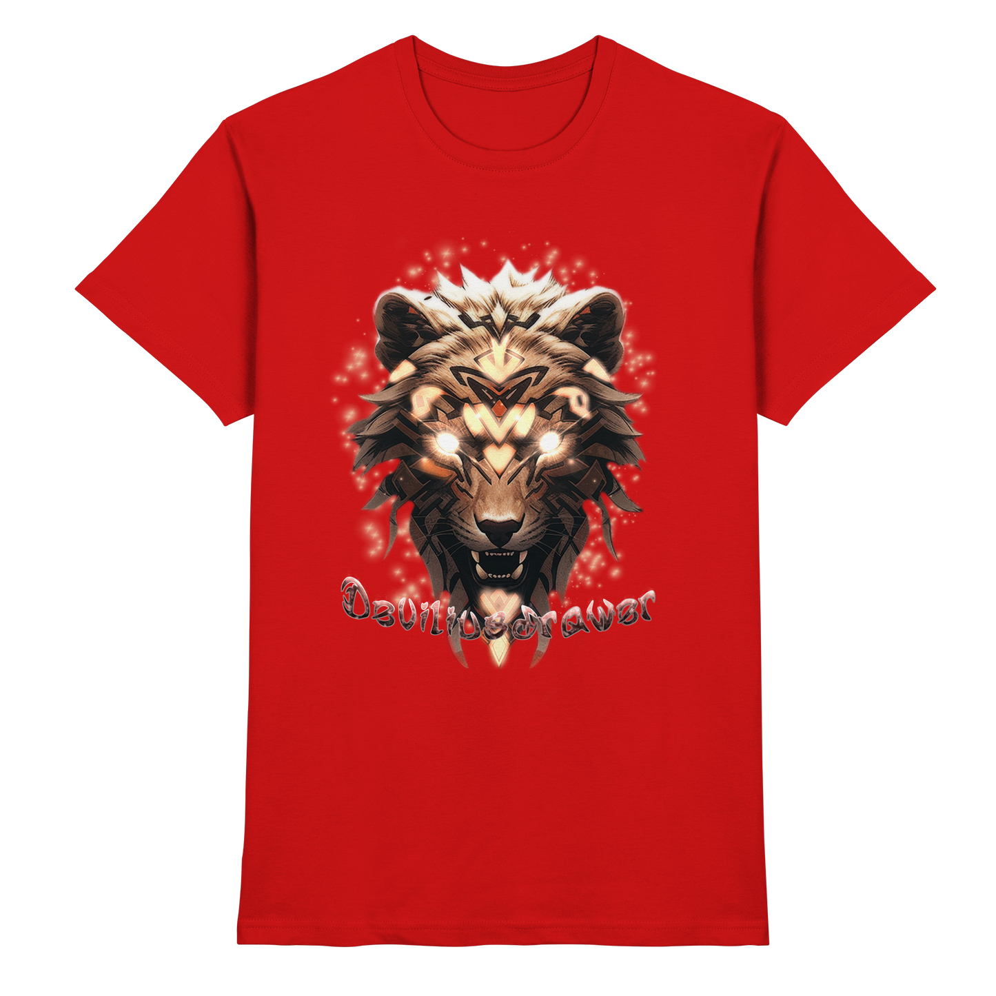 Deviliusdrawer Gold Weartiger - Premium Shirt