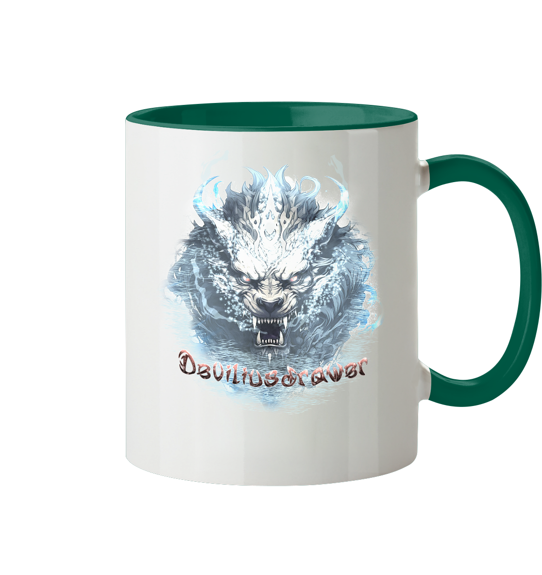 Deviliusdrawer Water Tiger - Tasse zweifarbig