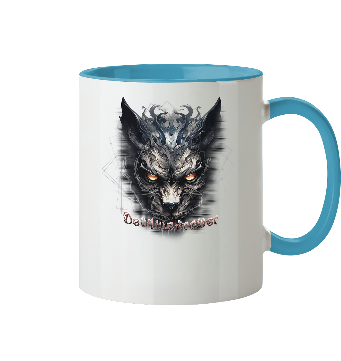 Deviliusdrawer Dark Wearwolf - Tasse zweifarbig