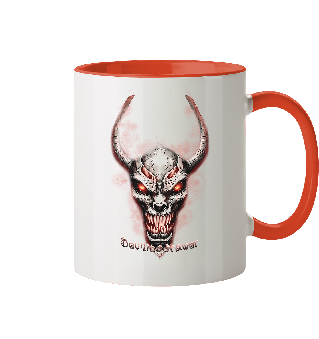 Deviliusdrawer Red Eyed Skeleton - Tasse zweifarbig