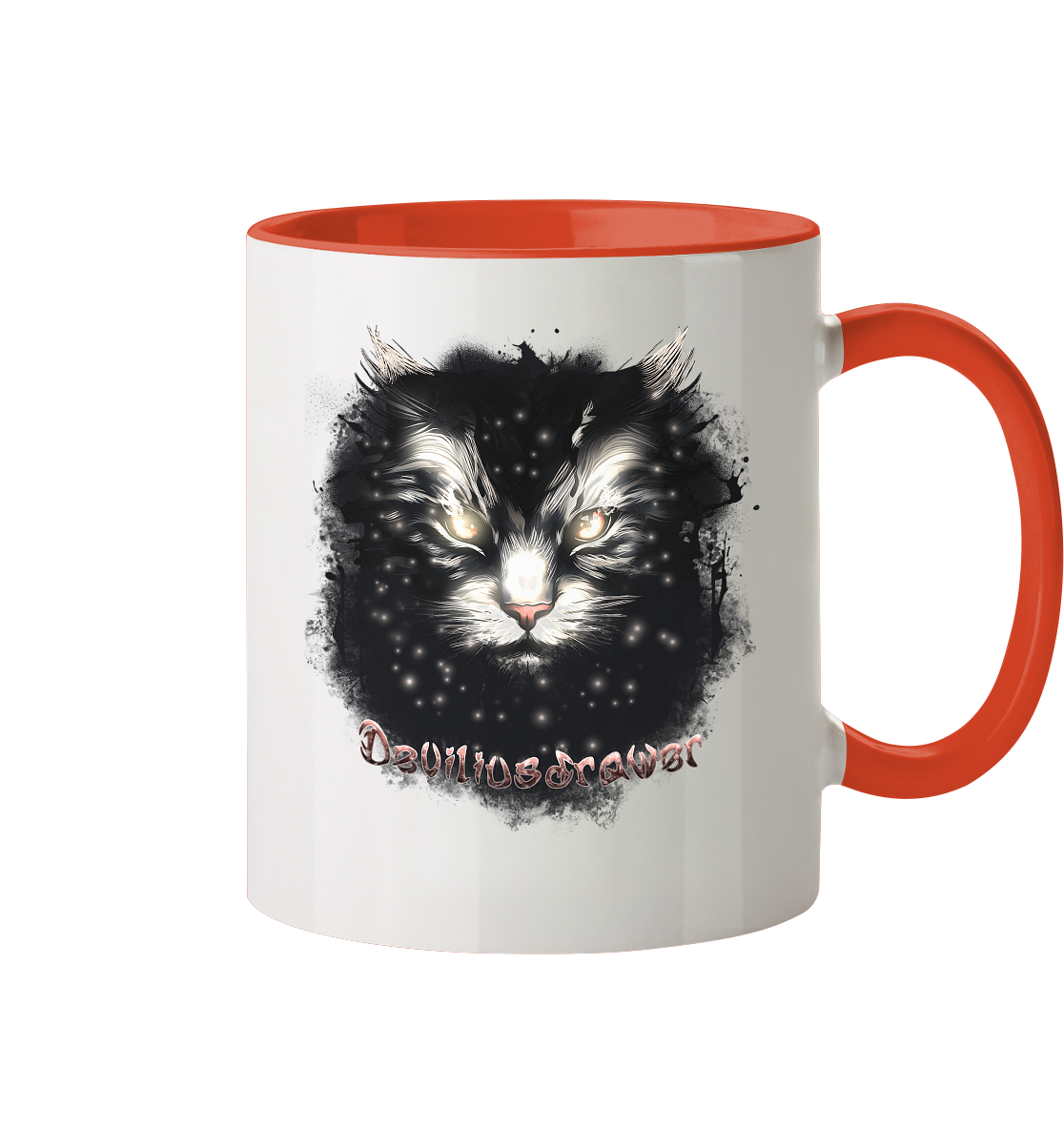 Deviliusdrawer Star Cat - Tasse zweifarbig