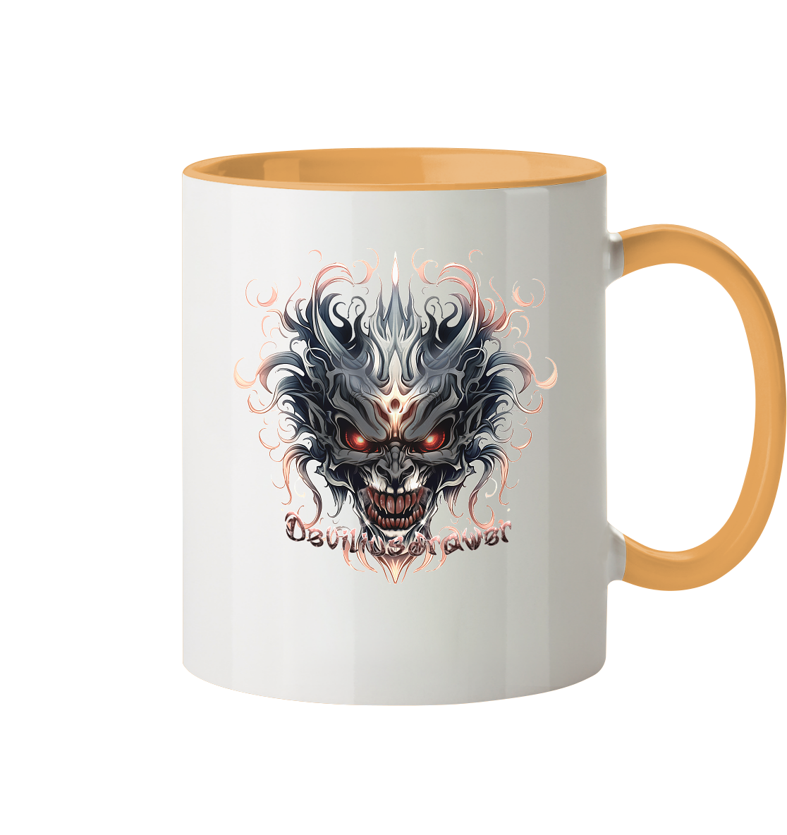 Deviliusdrawer Demon Mask - Tasse zweifarbig