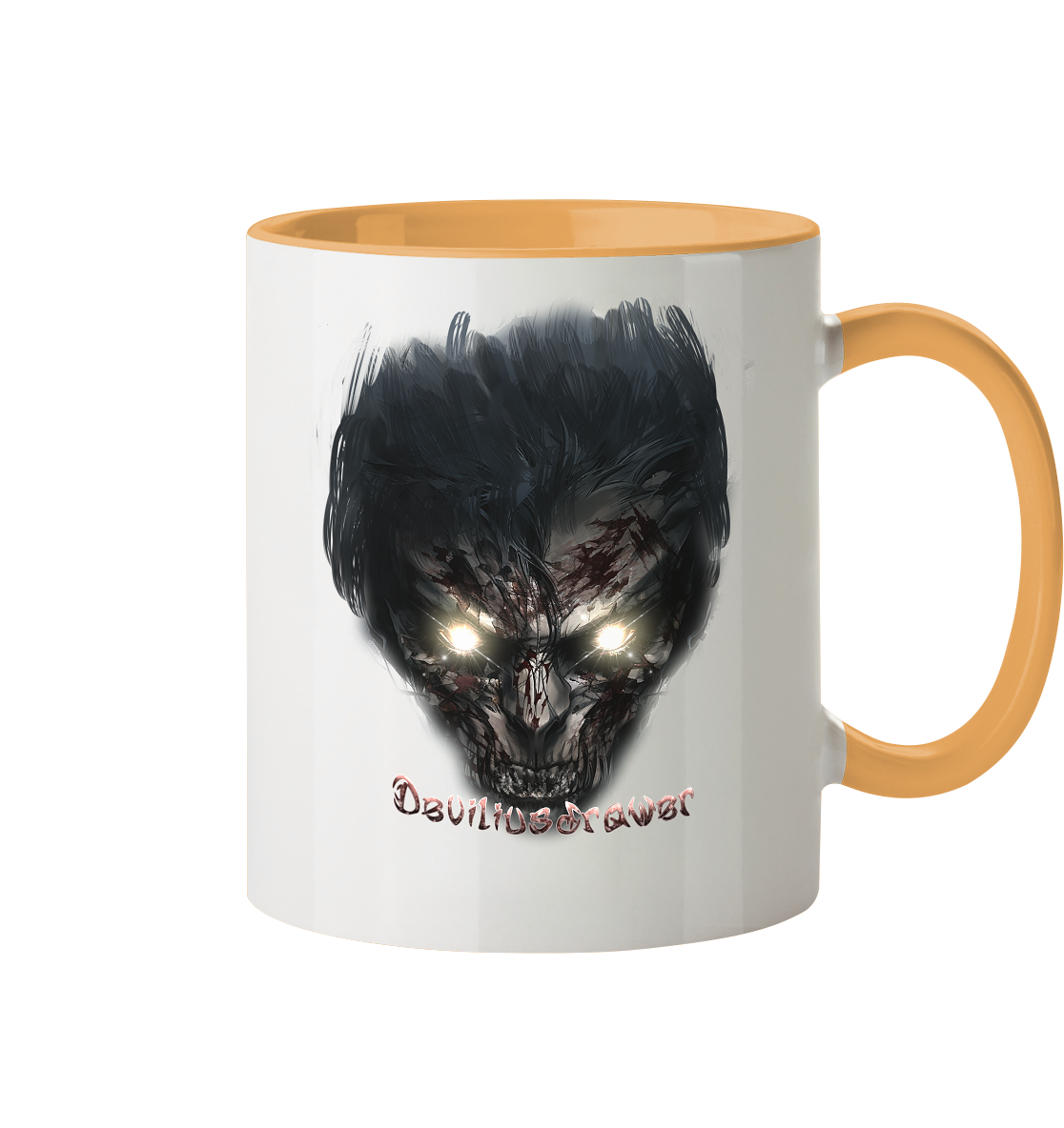 Deviliusdrawer Dark Zombie - Tasse zweifarbig