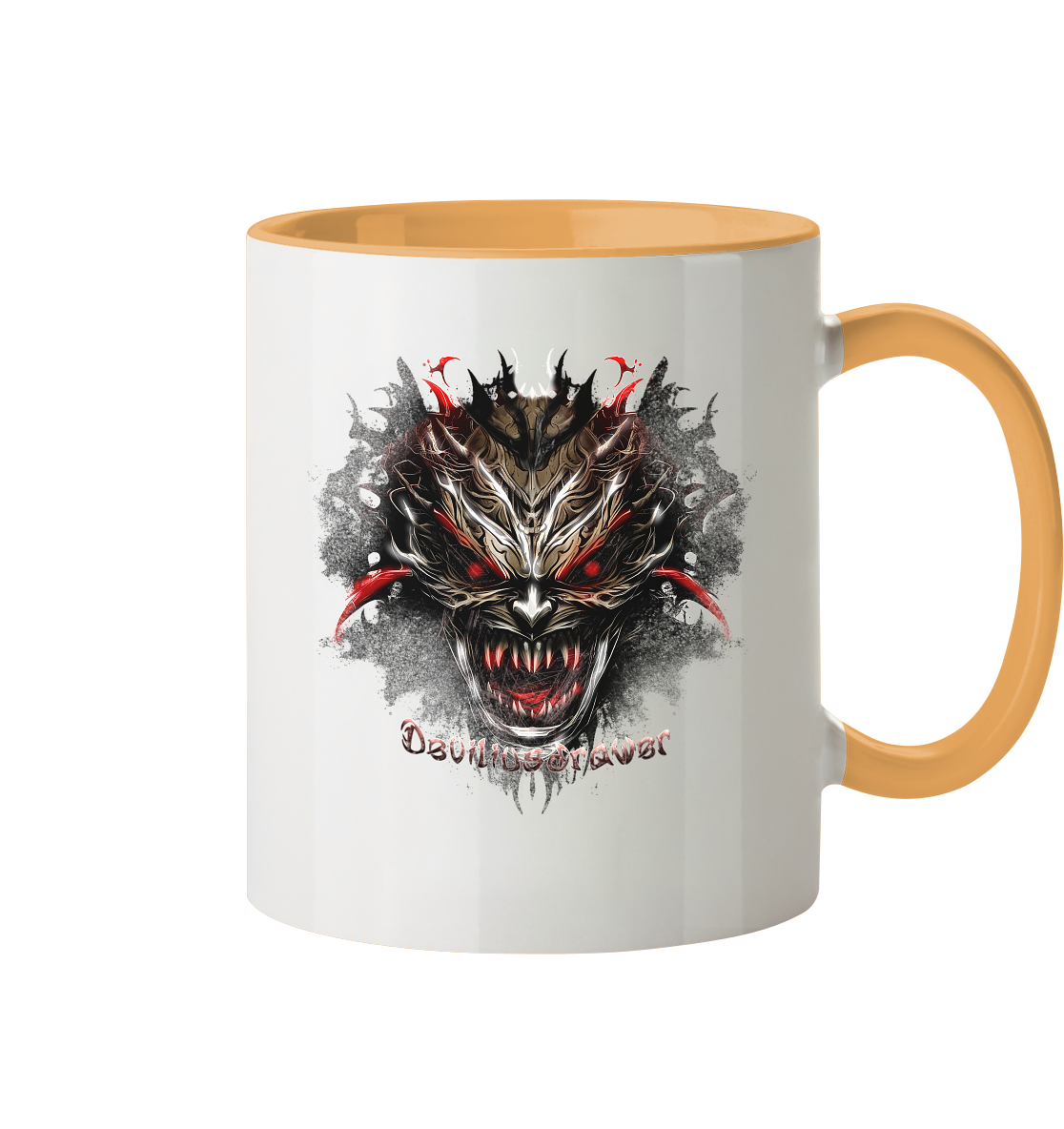 Deviliusdrawer Dark Redeyed Devil - Tasse zweifarbig