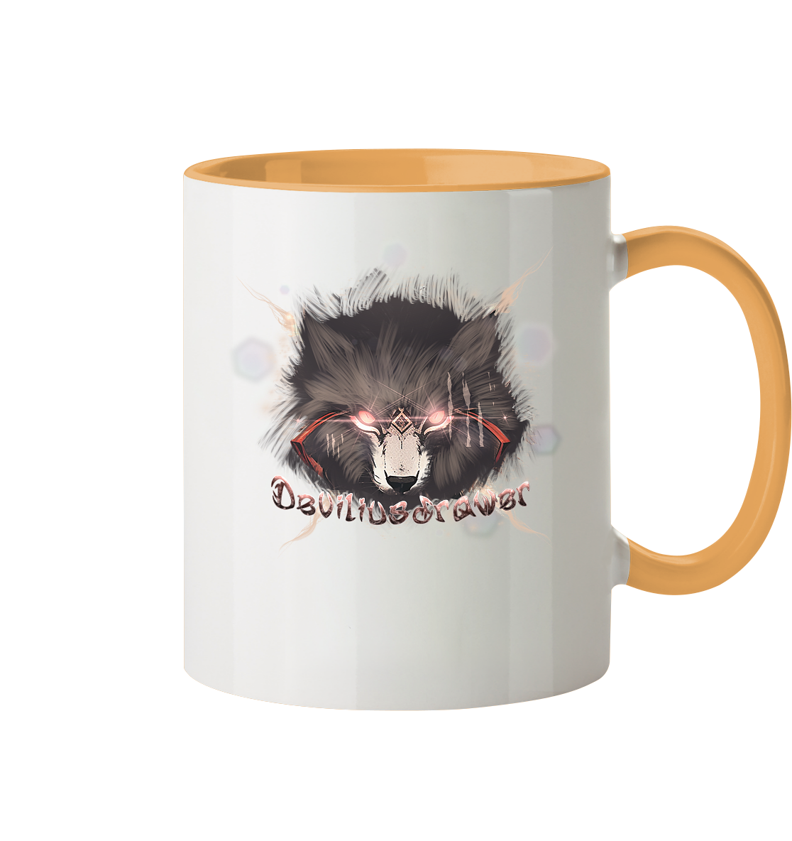 Deviliusdrawer Sparking Wolf - Tasse zweifarbig