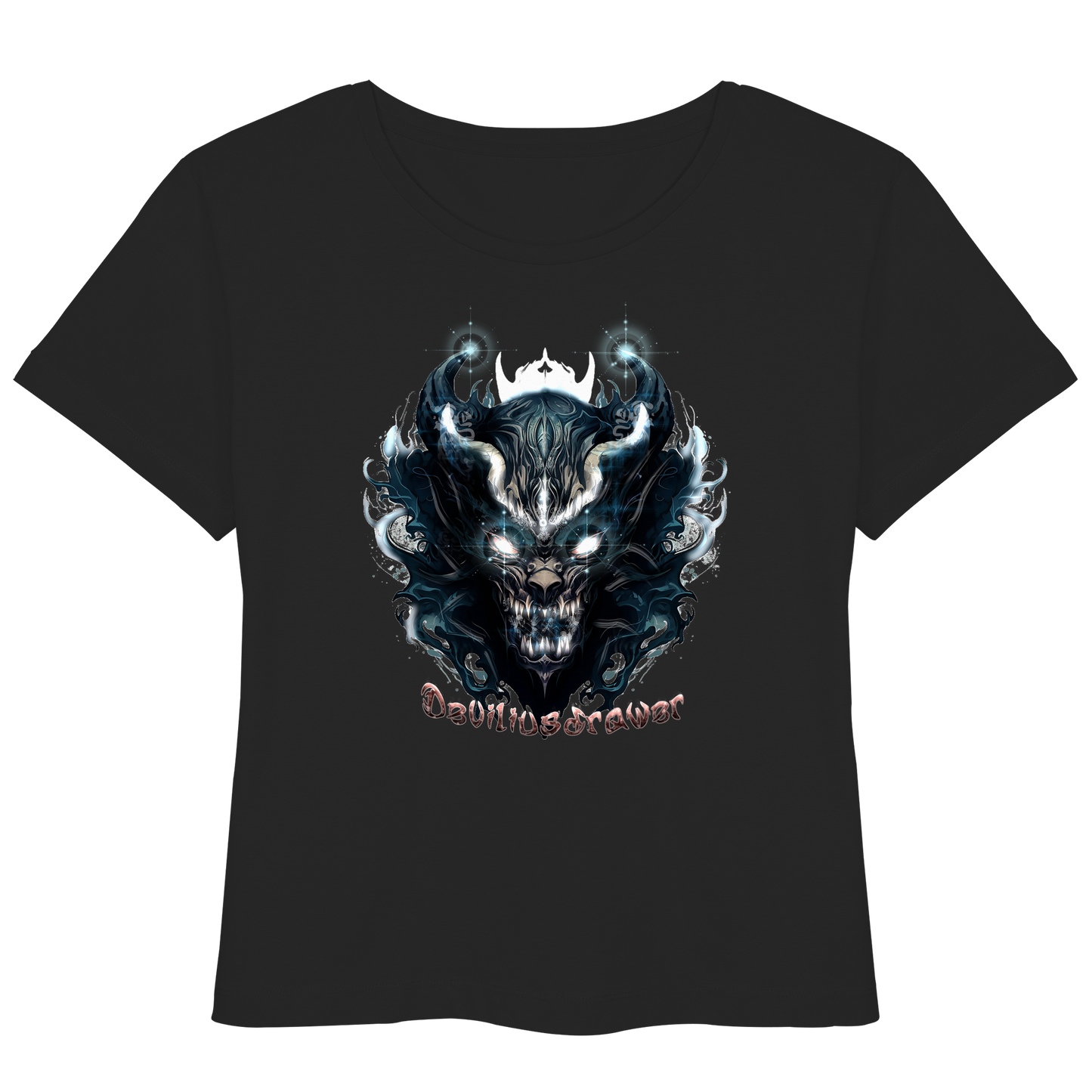 Deviliusdrawer Demonic Star - Womens Organic Lightweight T-Shirt