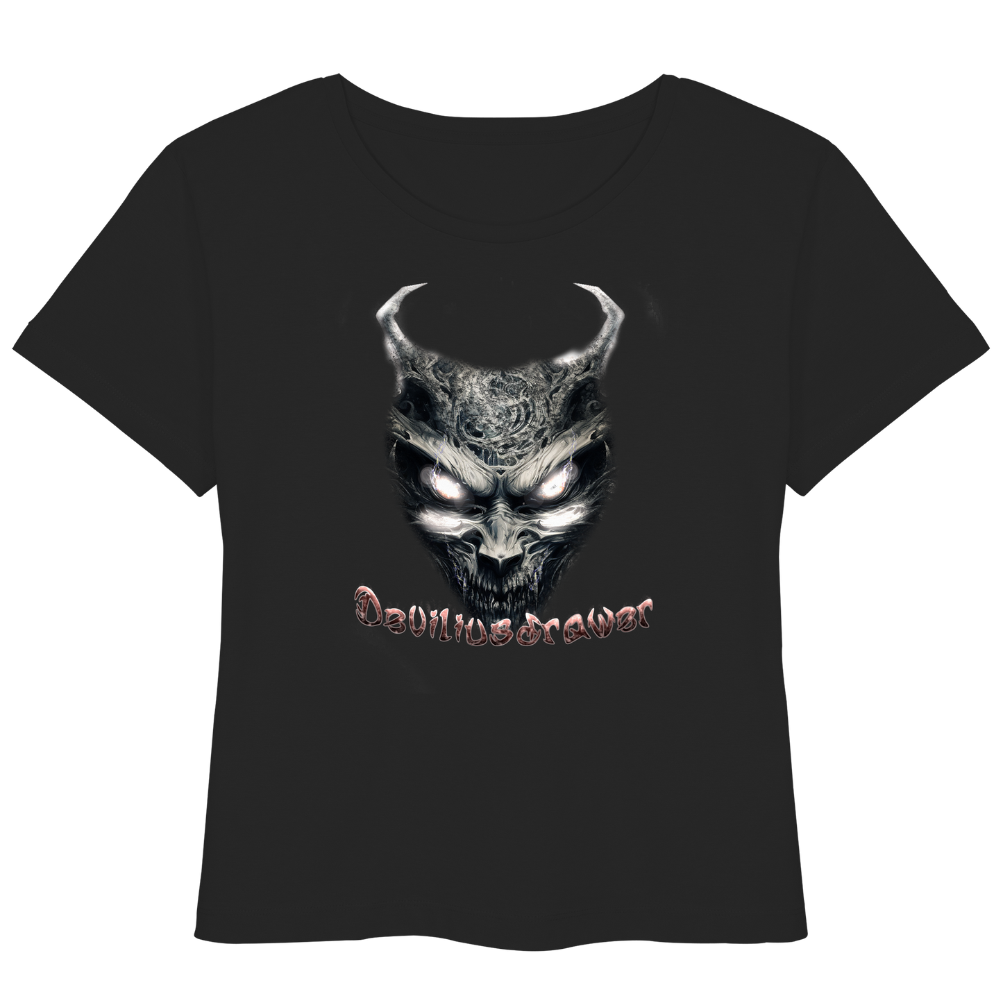 Deviliusdrawer Demonic Evil Zombie - Womens Organic Lightweight T-Shirt