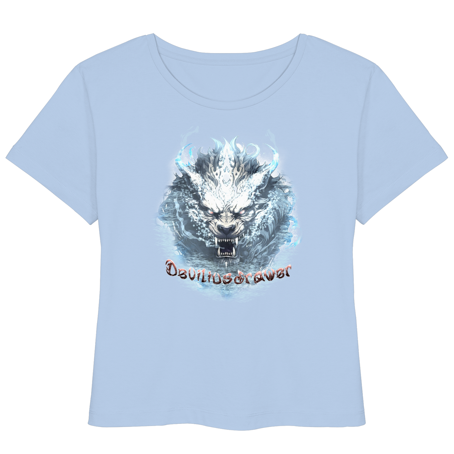 Deviliusdrawer Water Tiger - Womens Organic Lightweight T-Shirt