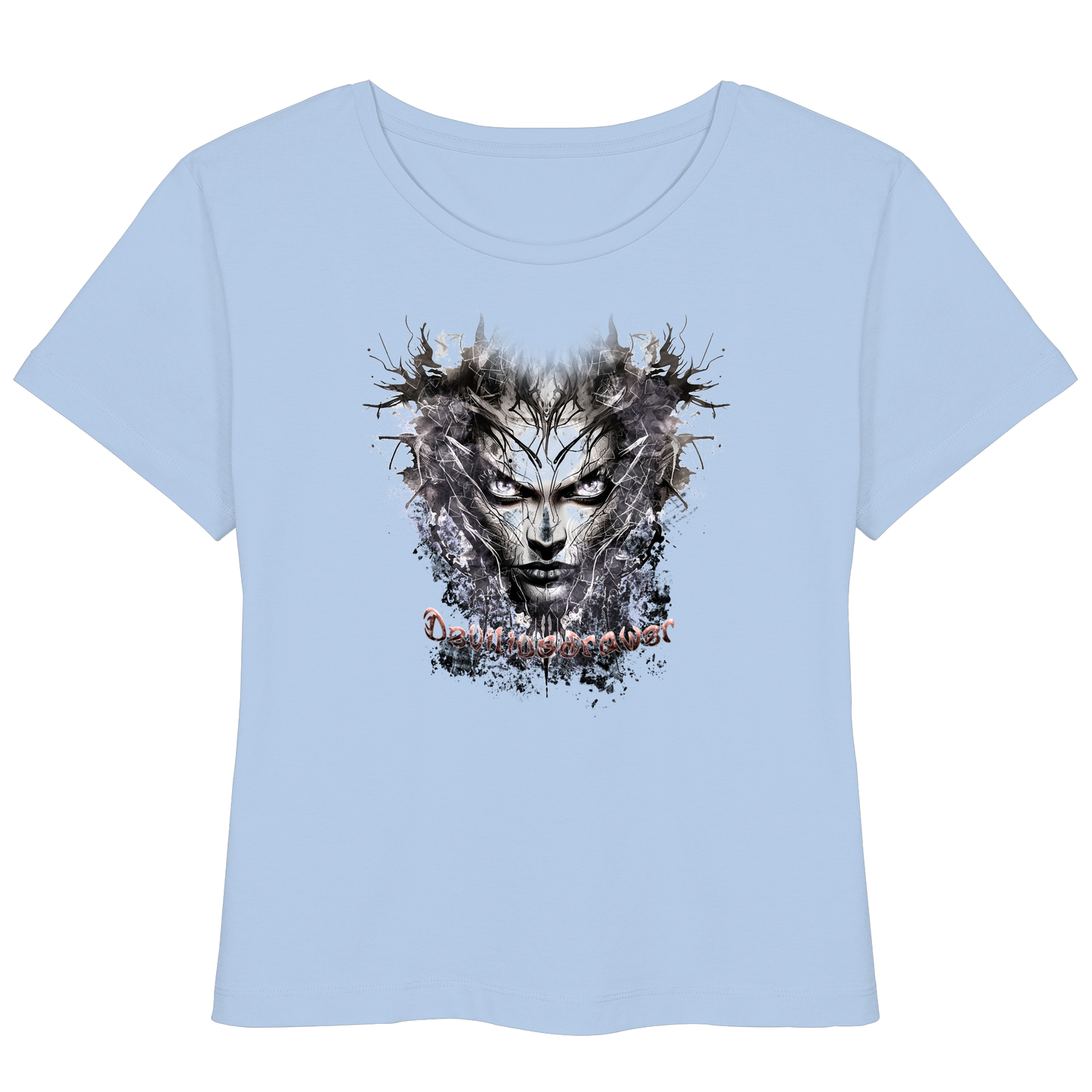 Deviliusdrawer Nature Druid - Womens Organic Lightweight T-Shirt