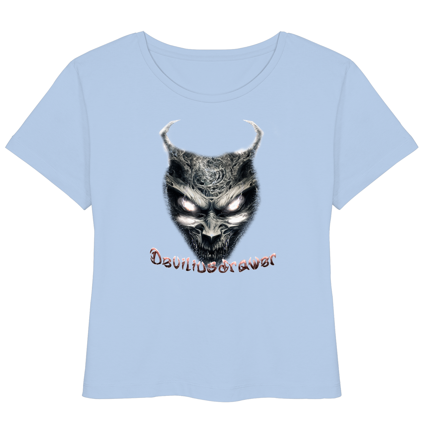 Deviliusdrawer Demonic Evil Zombie - Womens Organic Lightweight T-Shirt