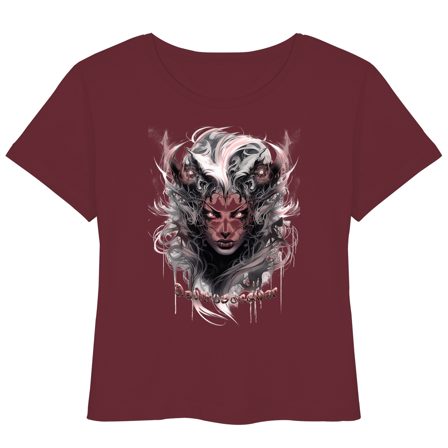 Deviliusdrawer Demonic Elf - Womens Organic Lightweight T-Shirt