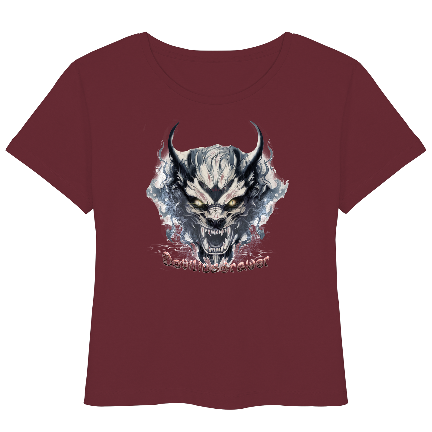 Deviliusdrawer Water Demon - Womens Organic Lightweight T-Shirt