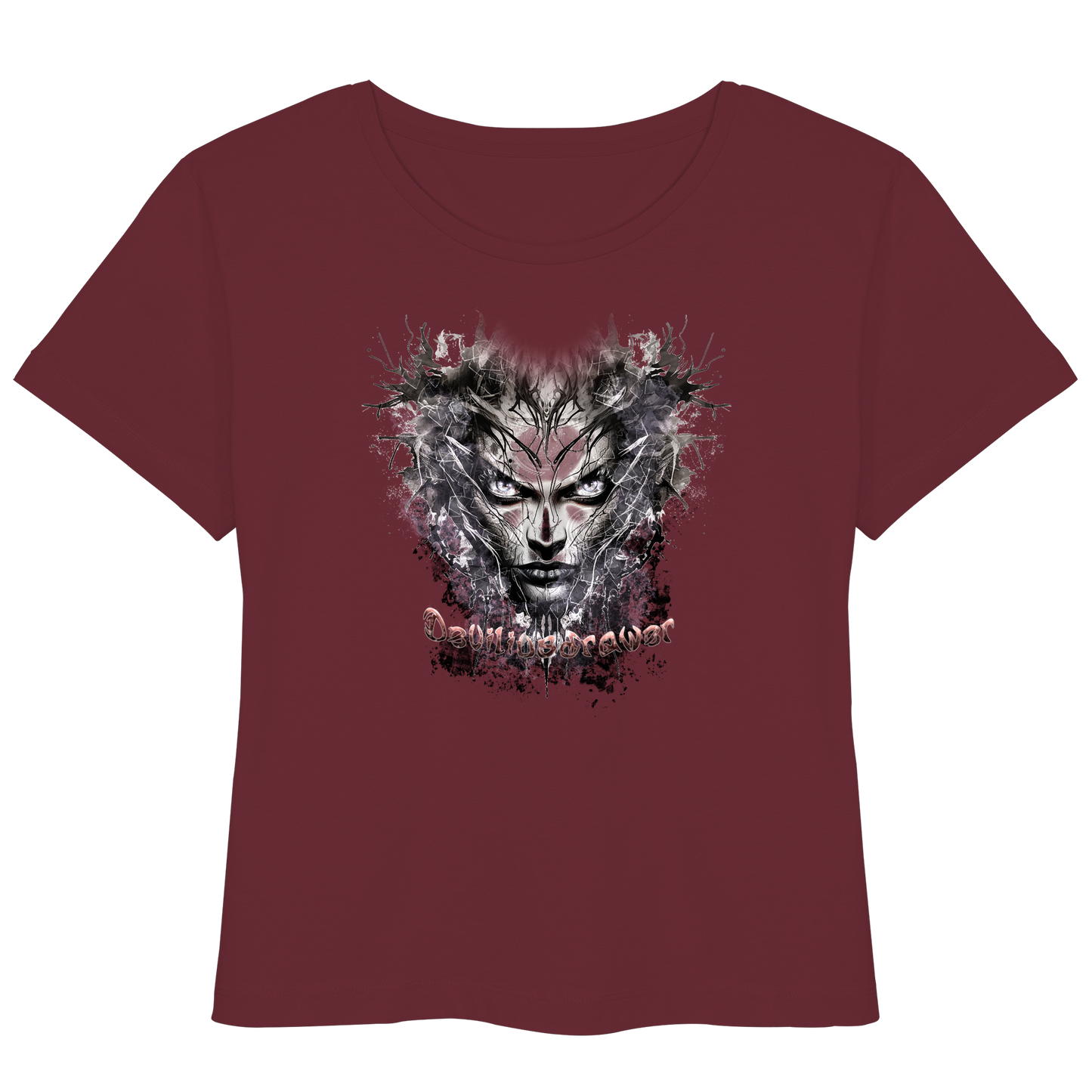 Deviliusdrawer Nature Druid - Womens Organic Lightweight T-Shirt