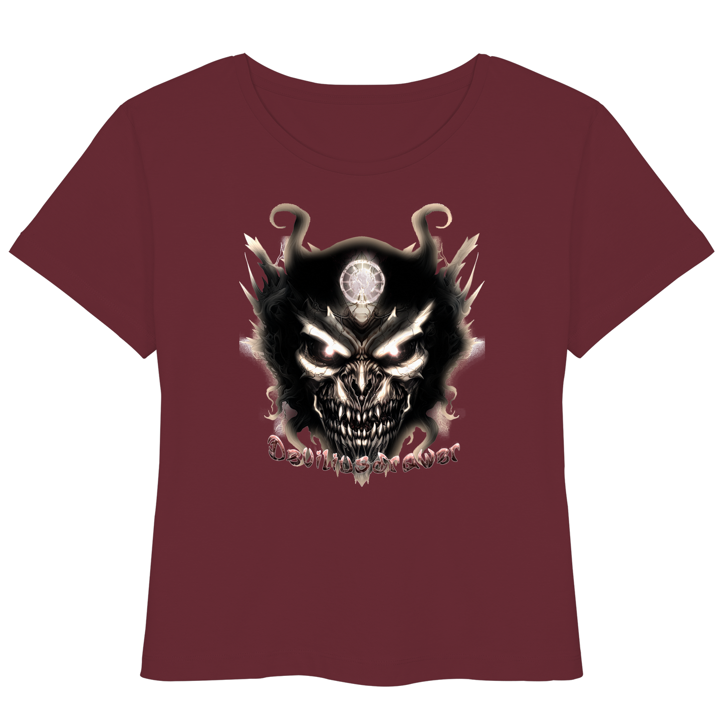 Deviliusdrawer Dark Devil - Womens Organic Lightweight T-Shirt