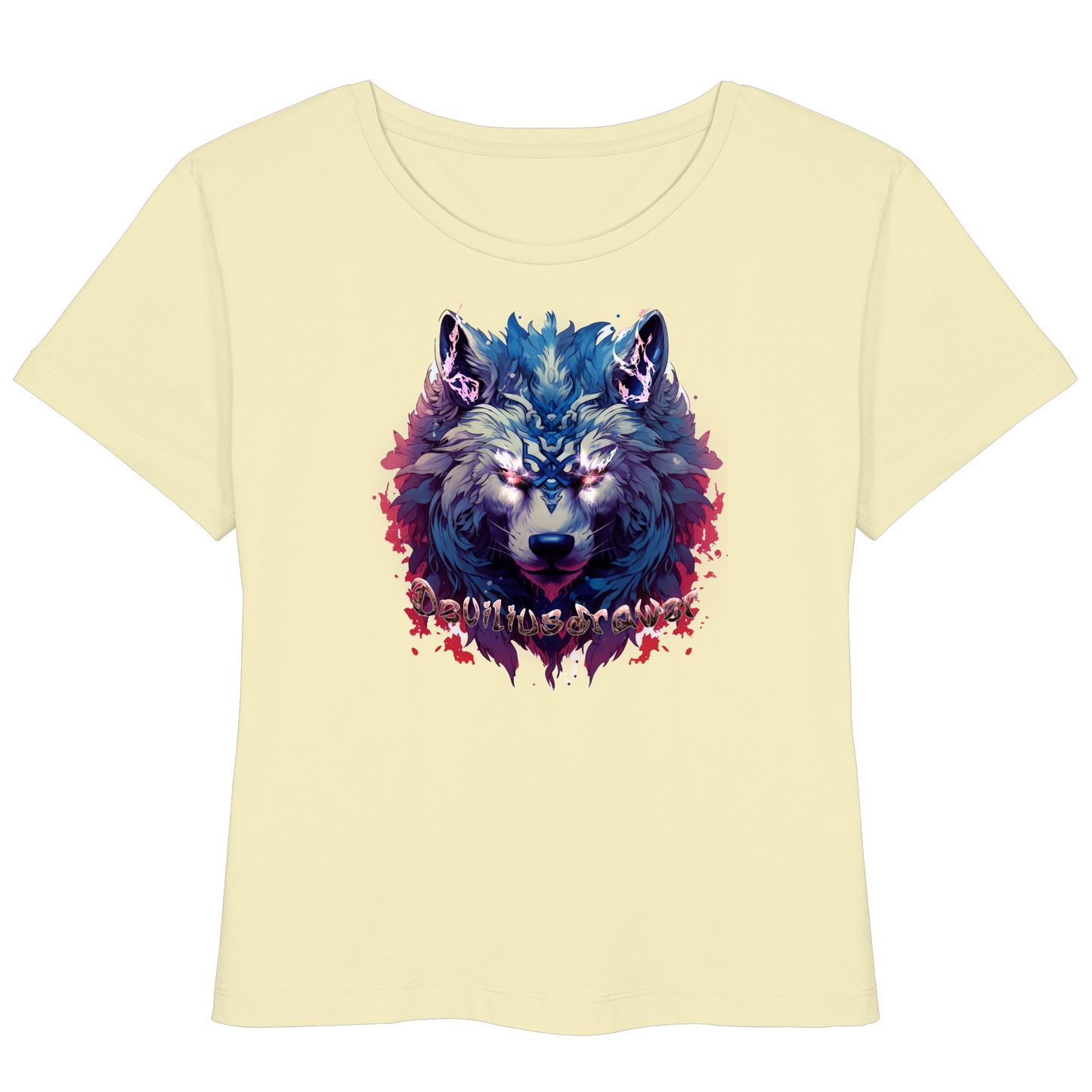 Deviliusdrawer Magic Wolf - Womens Organic Lightweight T-Shirt
