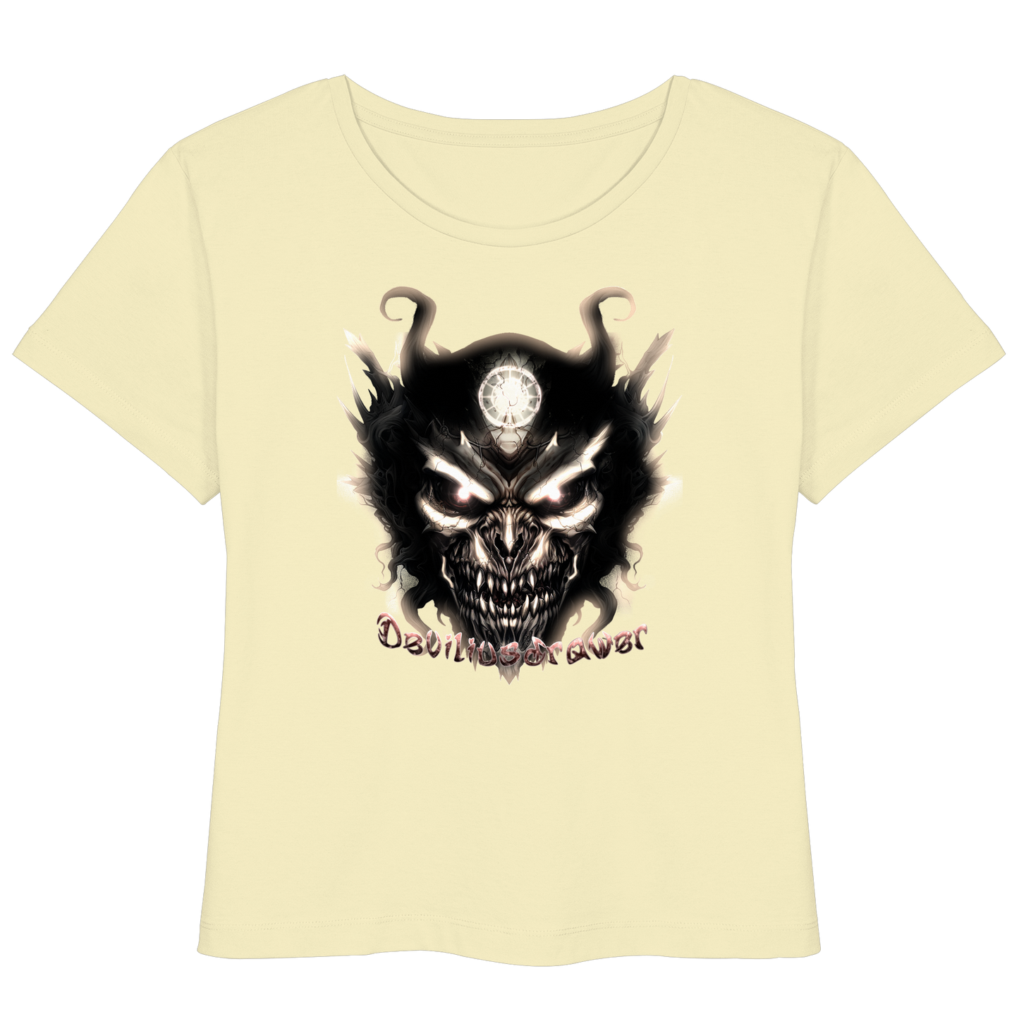 Deviliusdrawer Dark Devil - Womens Organic Lightweight T-Shirt