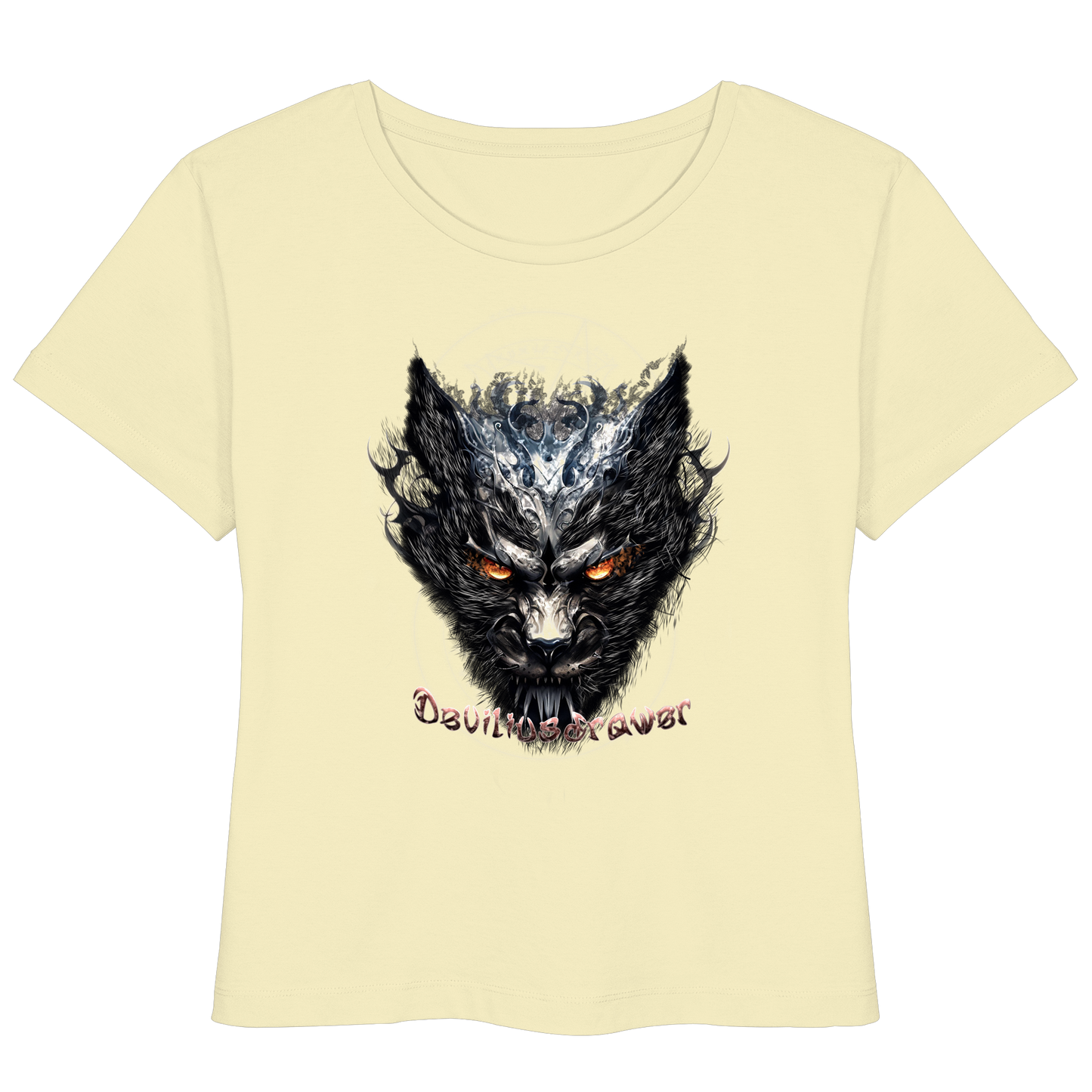 Deviliusdrawer Iron Cat - Womens Organic Lightweight T-Shirt