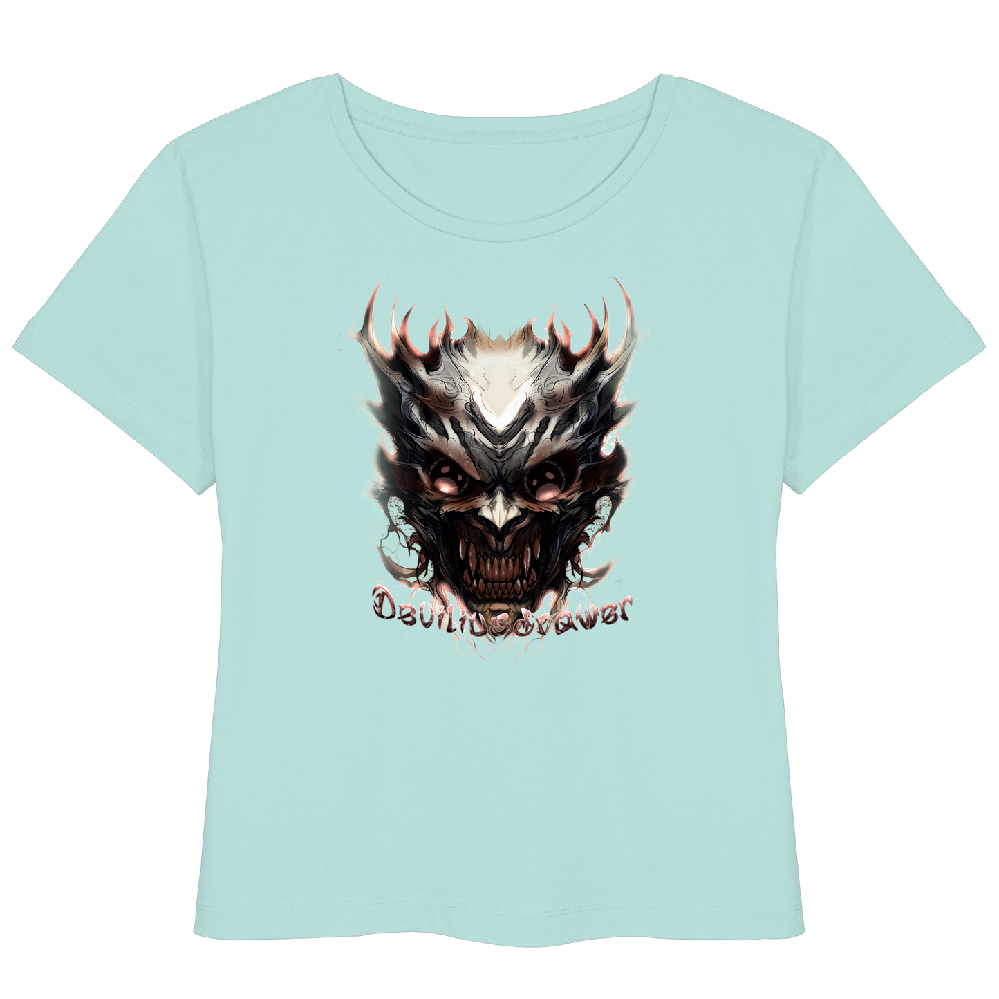 Deviliusdrawer Blood Demon - Womens Organic Lightweight T-Shirt