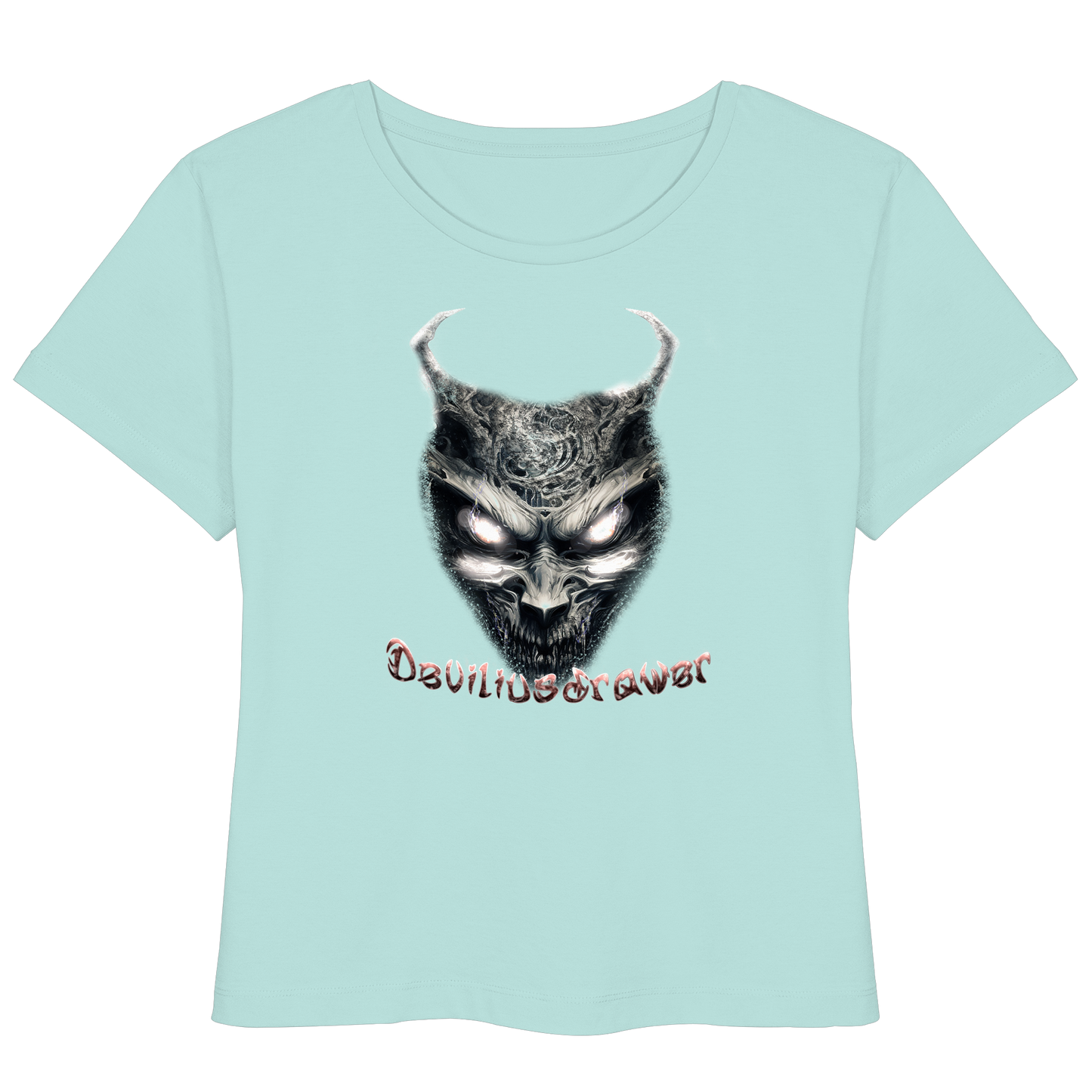 Deviliusdrawer Demonic Evil Zombie - Womens Organic Lightweight T-Shirt