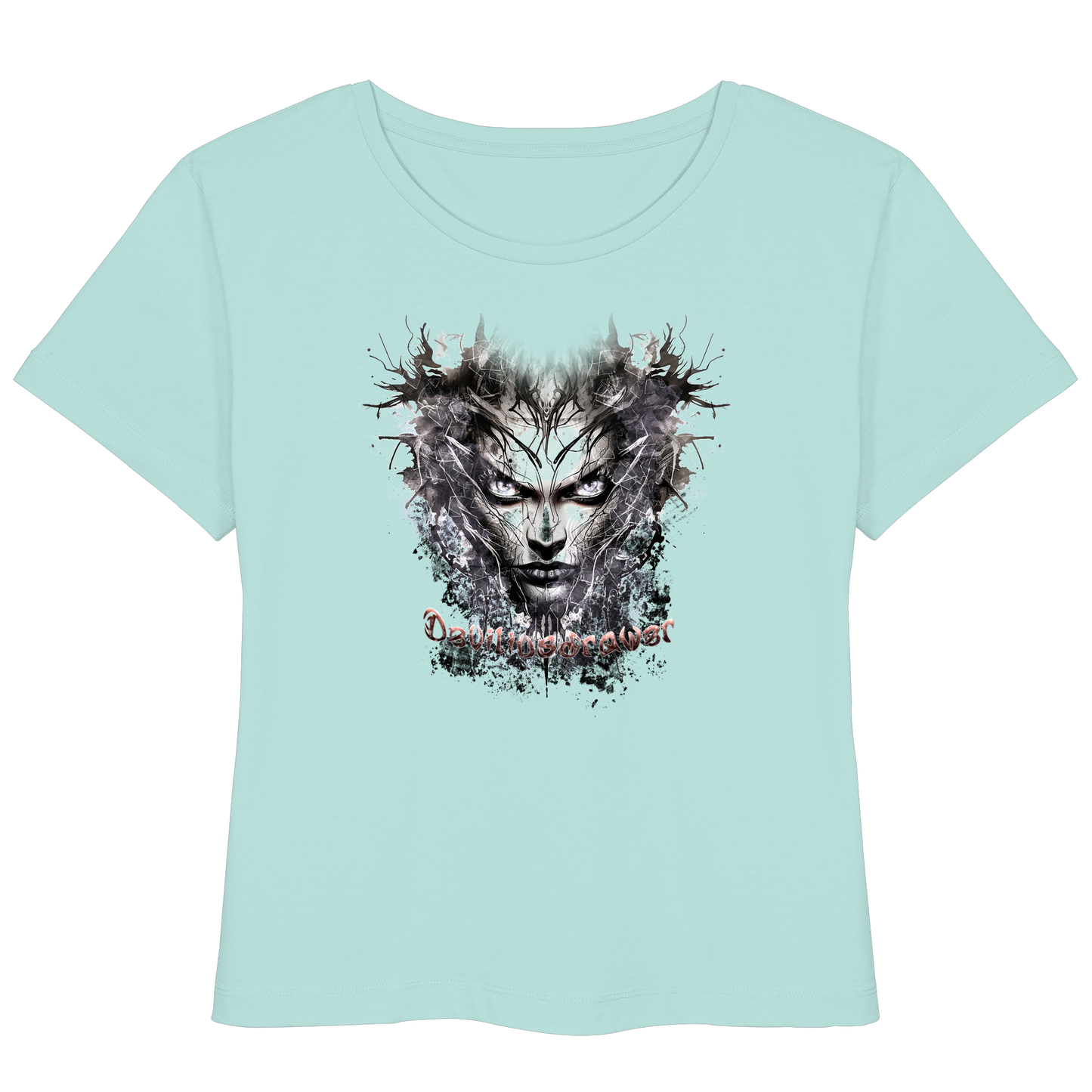 Deviliusdrawer Nature Druid - Womens Organic Lightweight T-Shirt