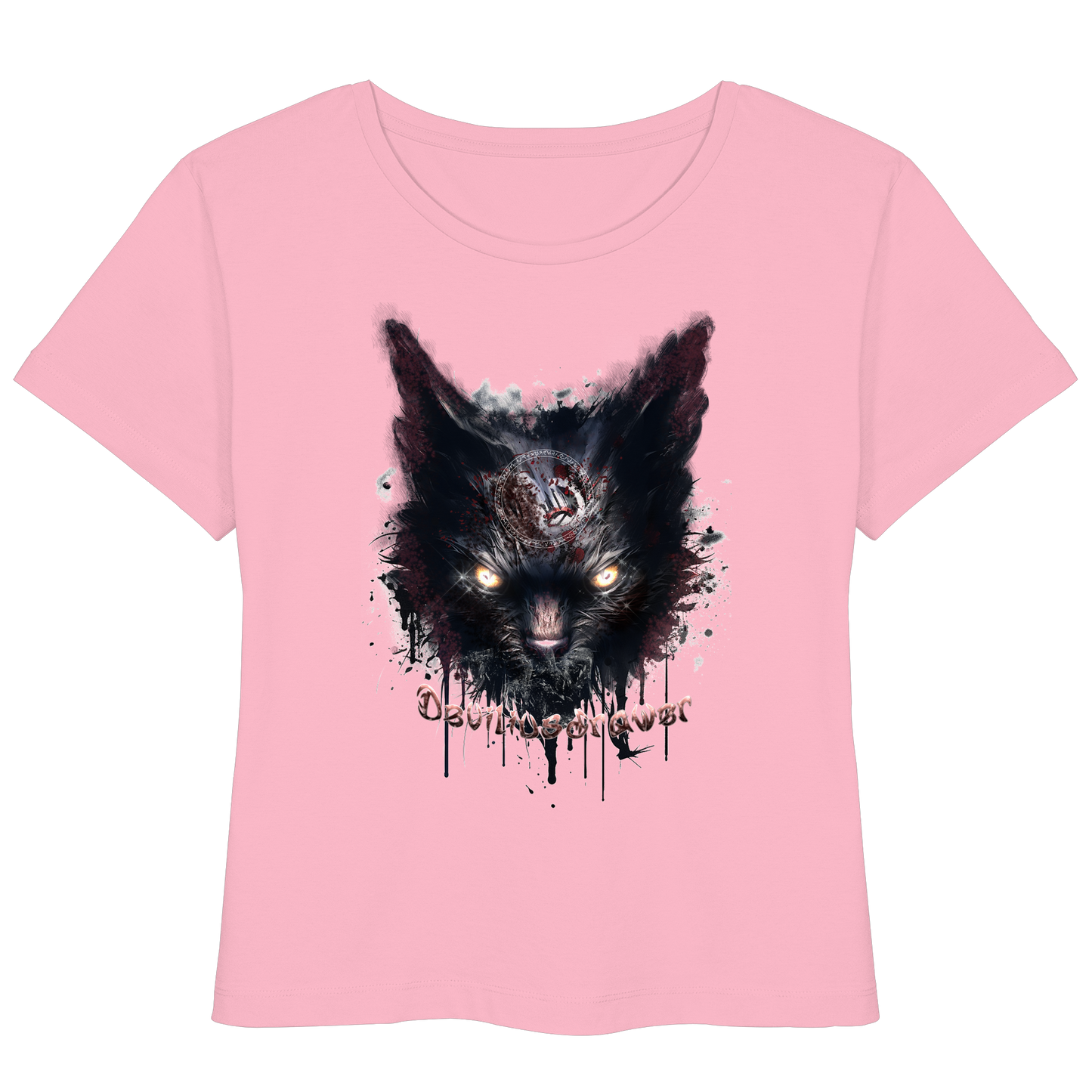Deviliusdrawer Zombie Cat - Womens Organic Lightweight T-Shirt