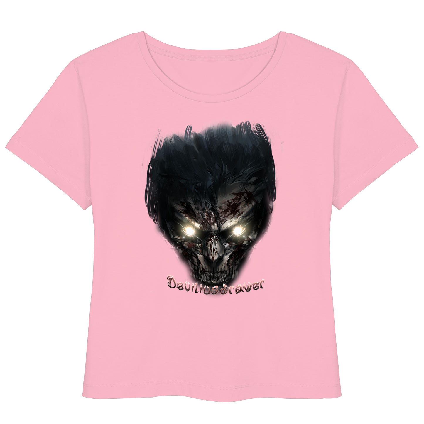 Deviliusdrawer Dark Zombie - Womens Organic Lightweight T-Shirt