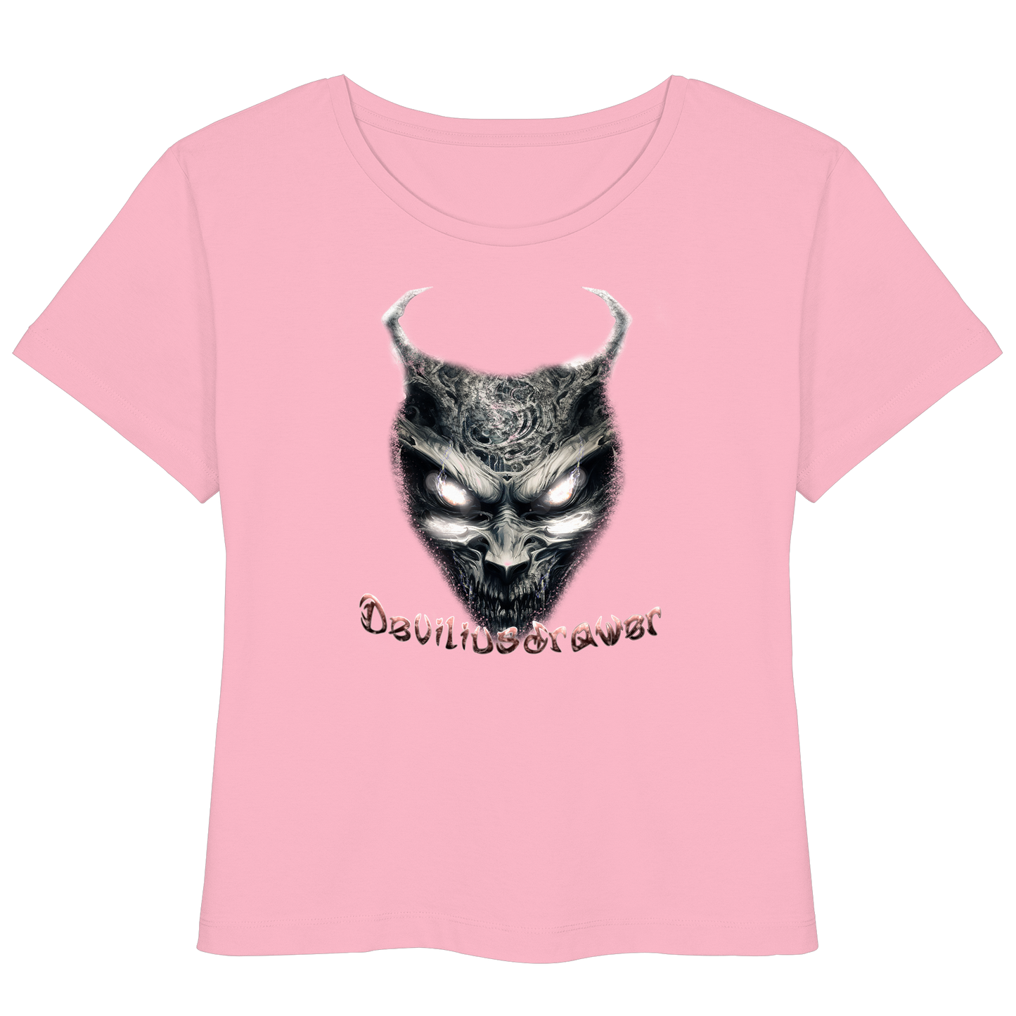 Deviliusdrawer Demonic Evil Zombie - Womens Organic Lightweight T-Shirt