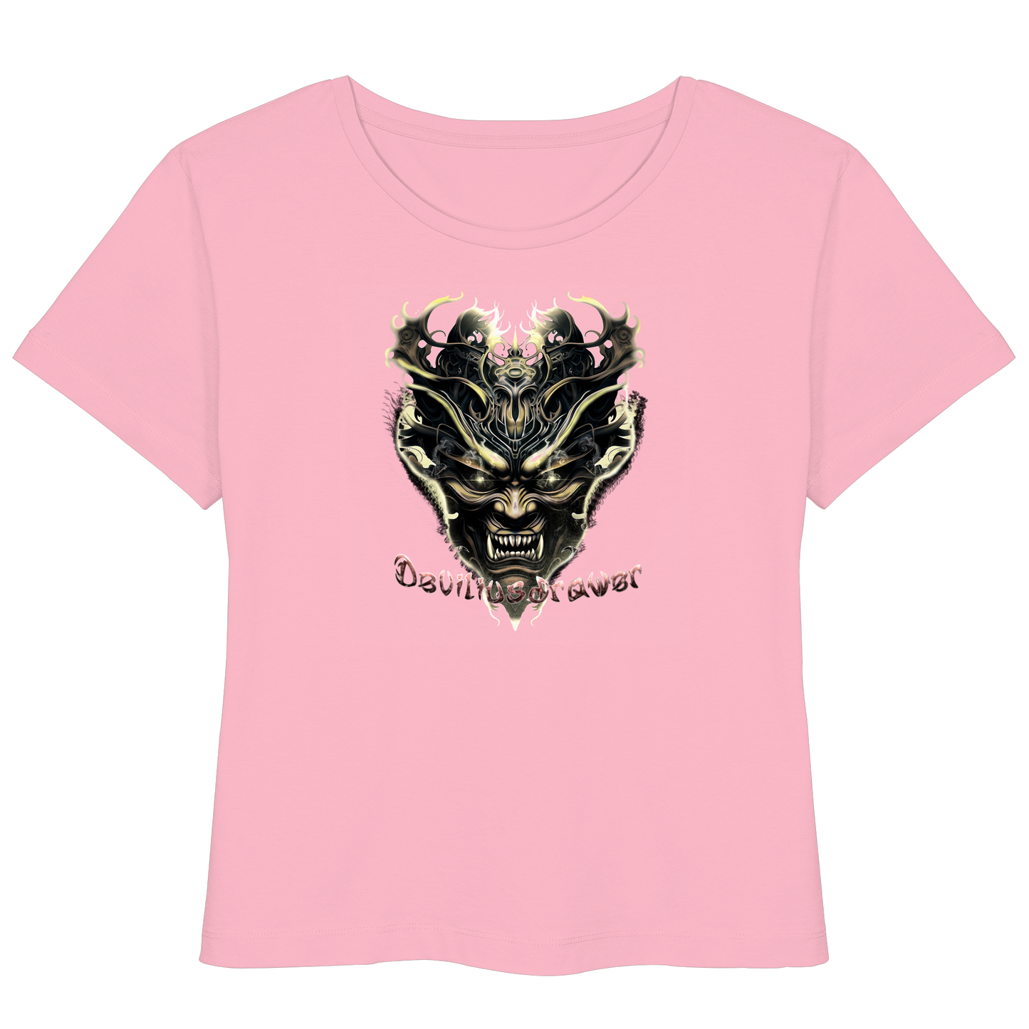 Deviliusdrawer Golden Demon Vampire - Womens Organic Lightweight T-Shirt