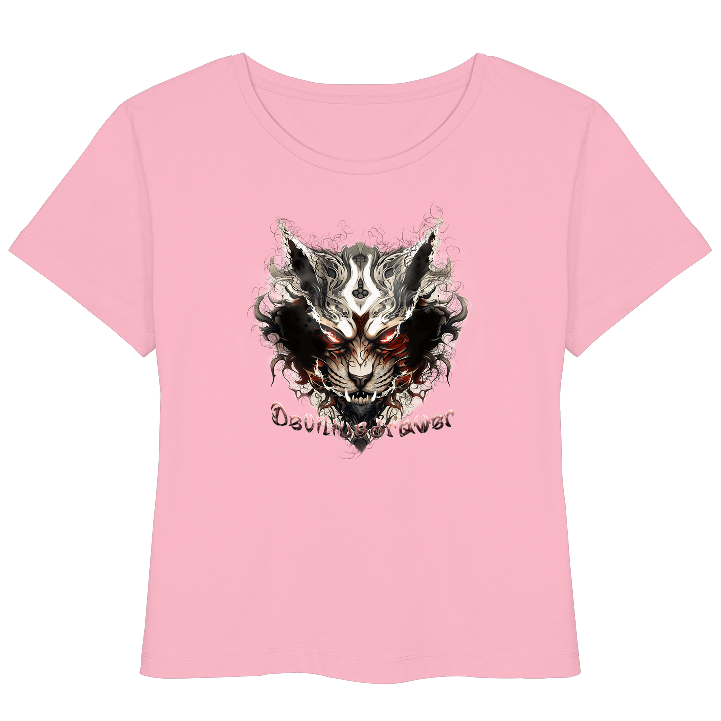 Deviliusdrawer Wild Hotcat - Womens Organic Lightweight T-Shirt