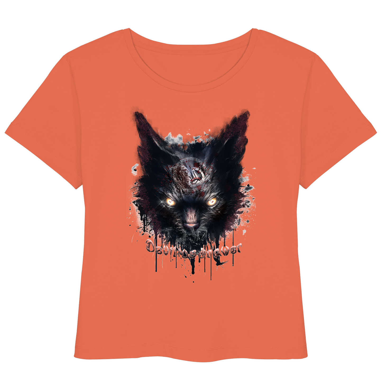 Deviliusdrawer Zombie Cat - Womens Organic Lightweight T-Shirt