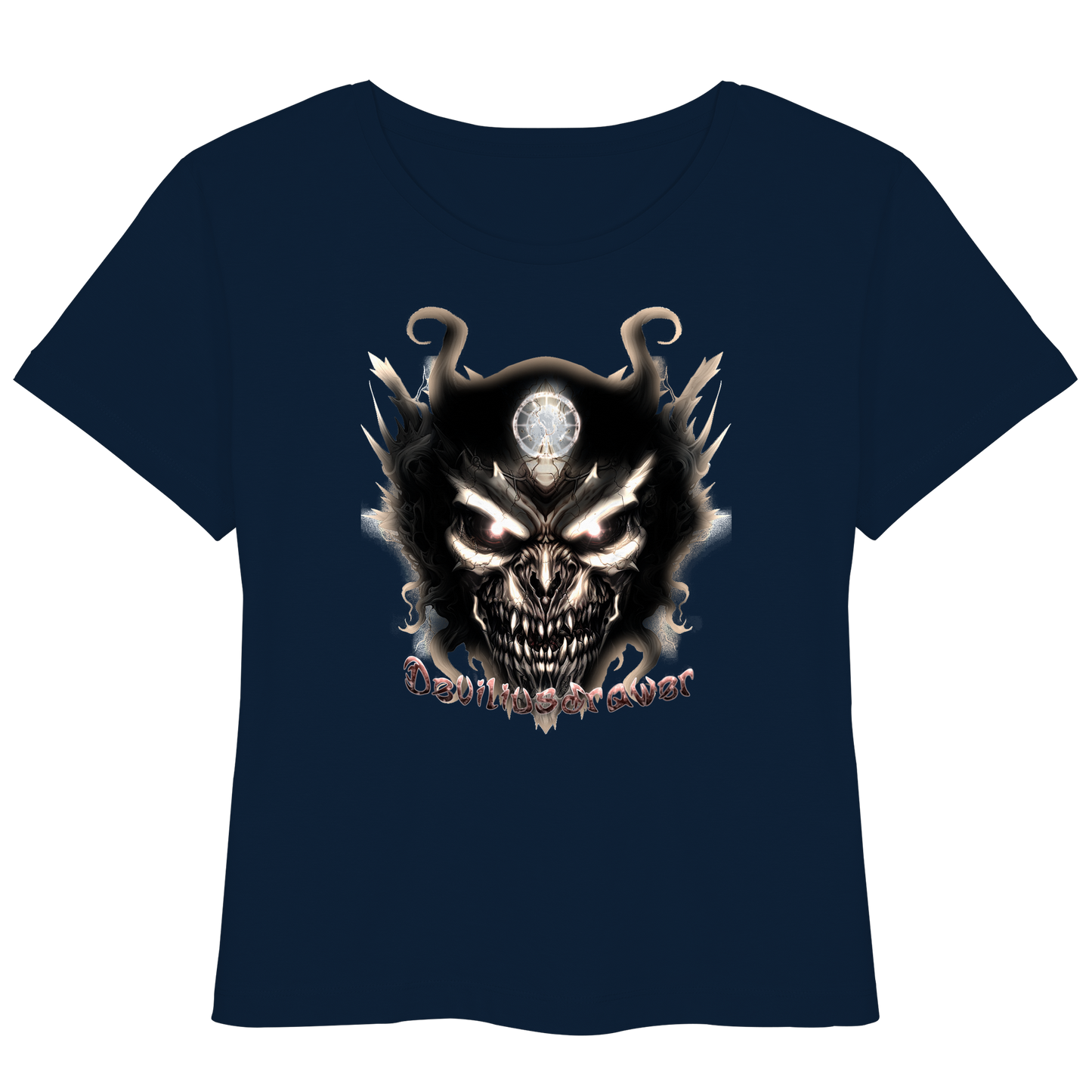 Deviliusdrawer Dark Devil - Womens Organic Lightweight T-Shirt