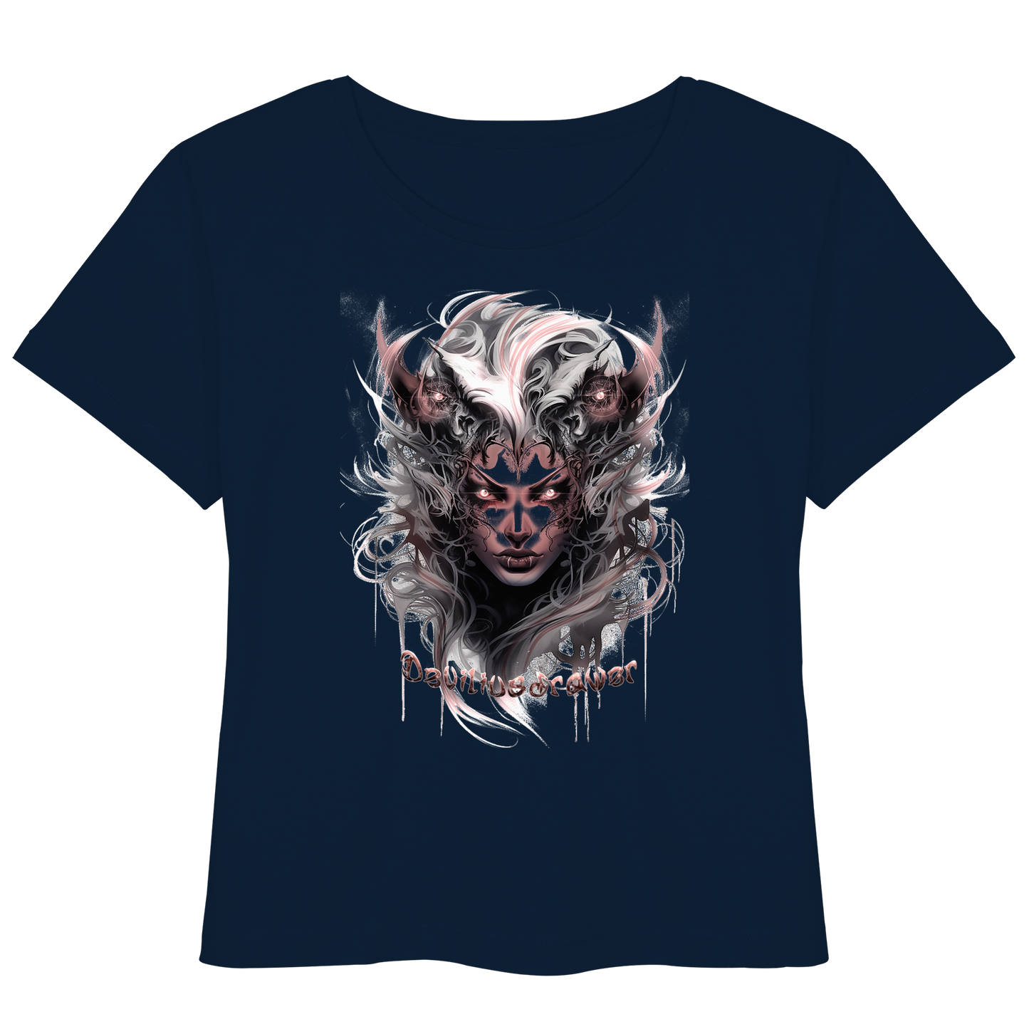 Deviliusdrawer Demonic Elf - Womens Organic Lightweight T-Shirt
