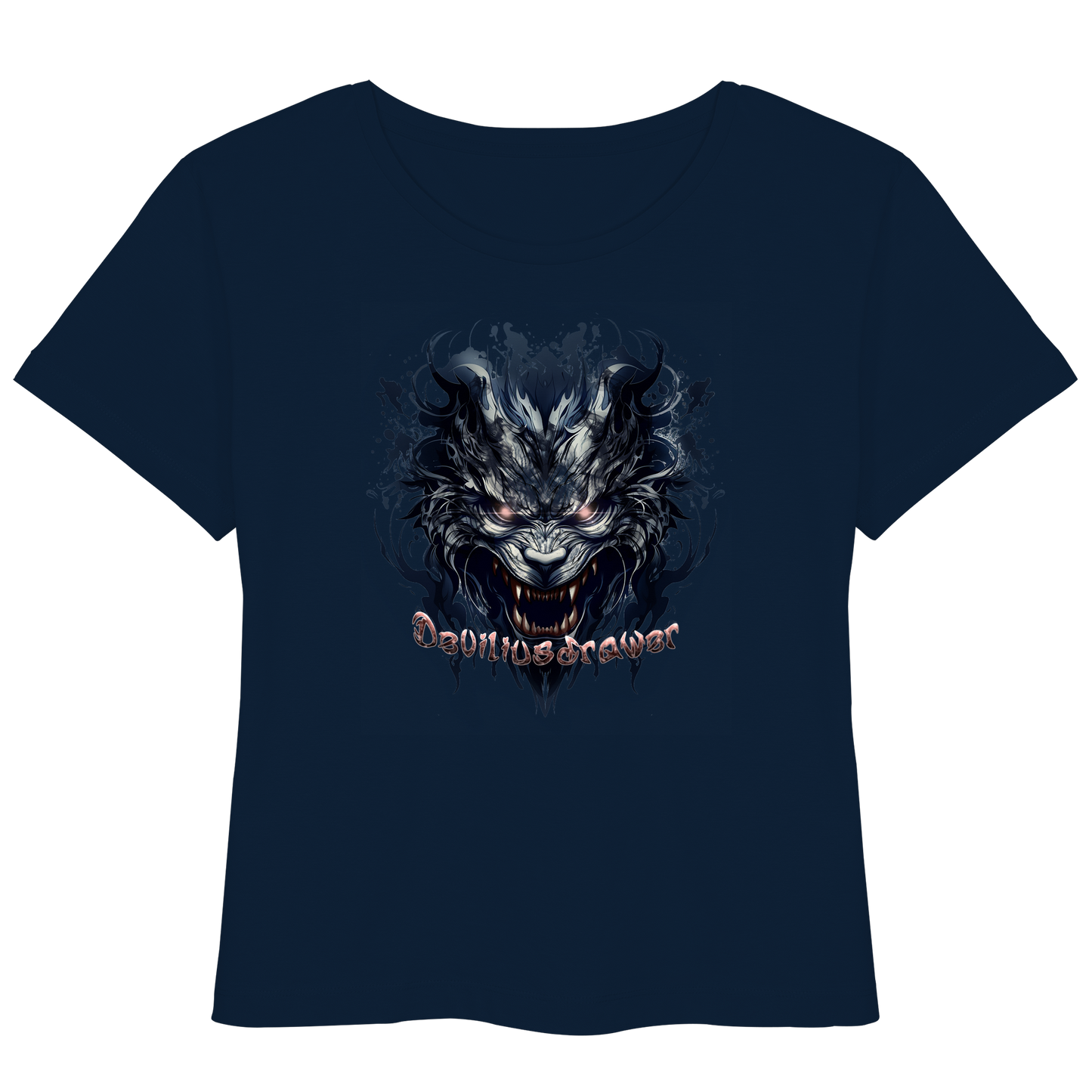 Deviliusdrawer Cruel Wolf - Womens Organic Lightweight T-Shirt