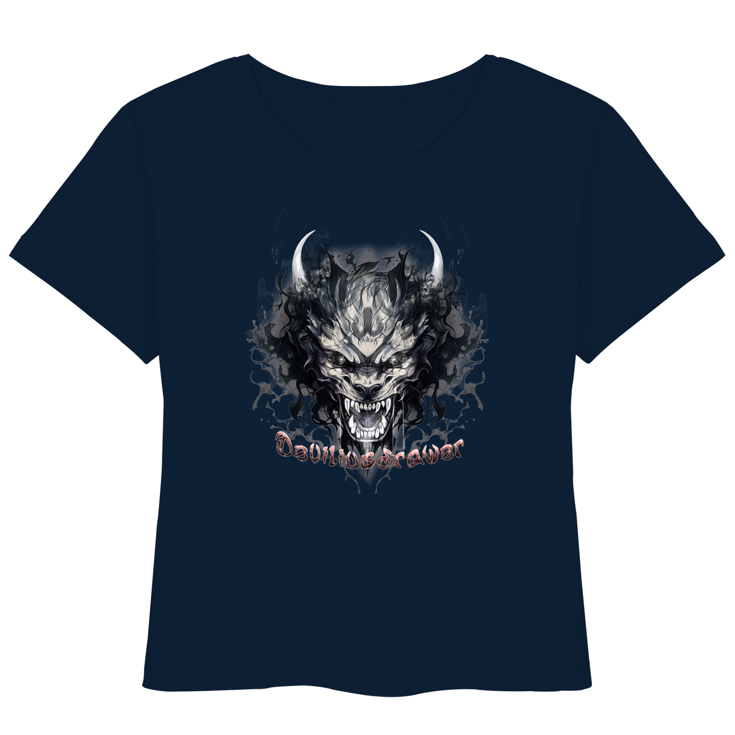 Deviliusdrawer Smoke Beast - Womens Organic Lightweight T-Shirt