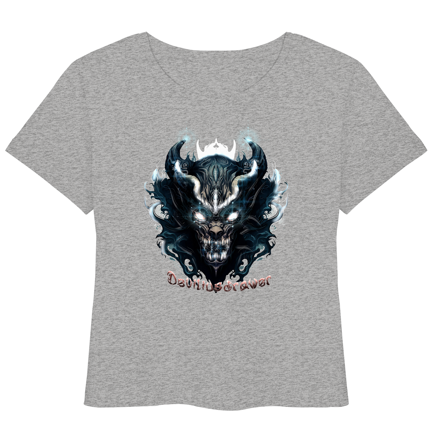 Deviliusdrawer Demonic Star - Womens Organic Lightweight T-Shirt
