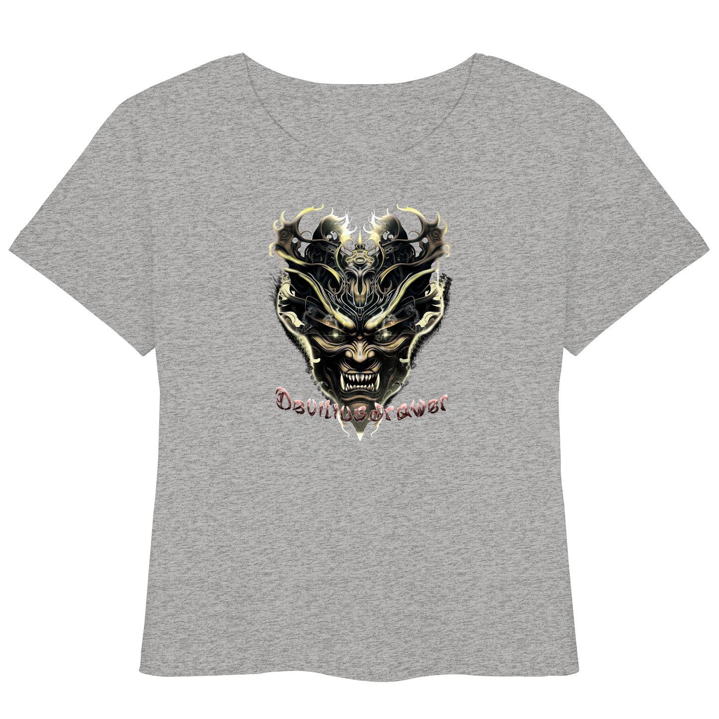 Deviliusdrawer Golden Demon Vampire - Womens Organic Lightweight T-Shirt