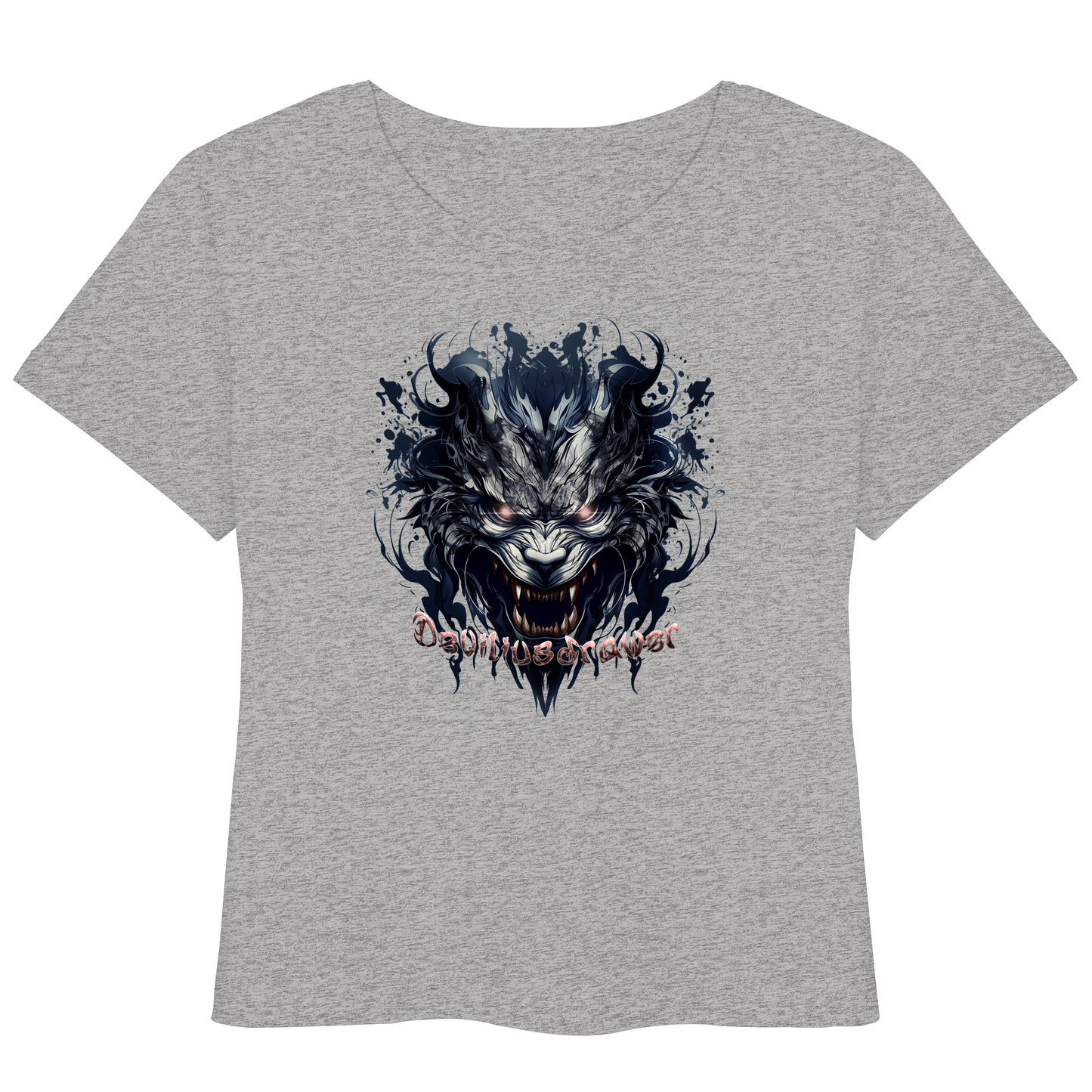 Deviliusdrawer Cruel Wolf - Womens Organic Lightweight T-Shirt