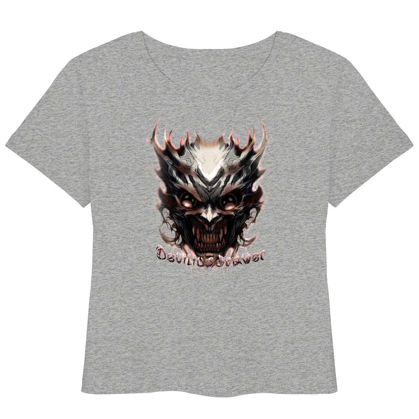 Deviliusdrawer Blood Demon - Womens Organic Lightweight T-Shirt