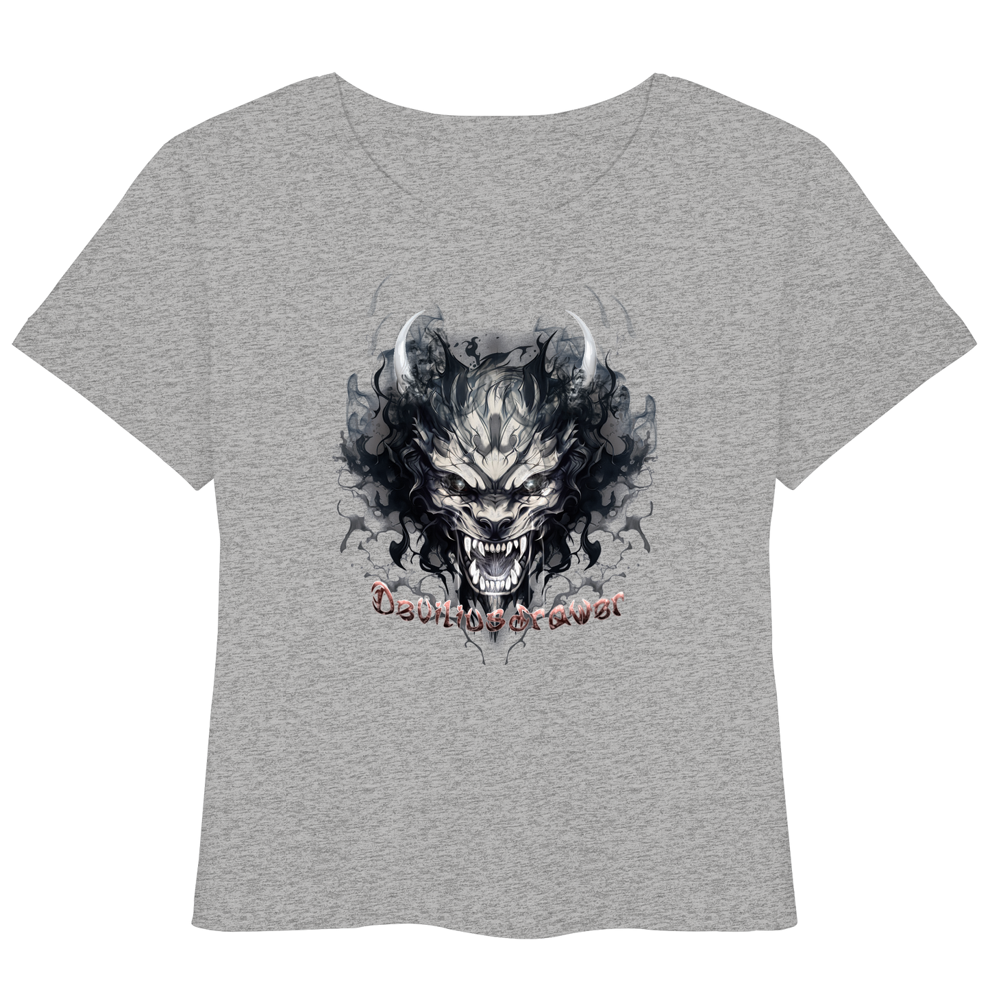 Deviliusdrawer Smoke Beast - Womens Organic Lightweight T-Shirt