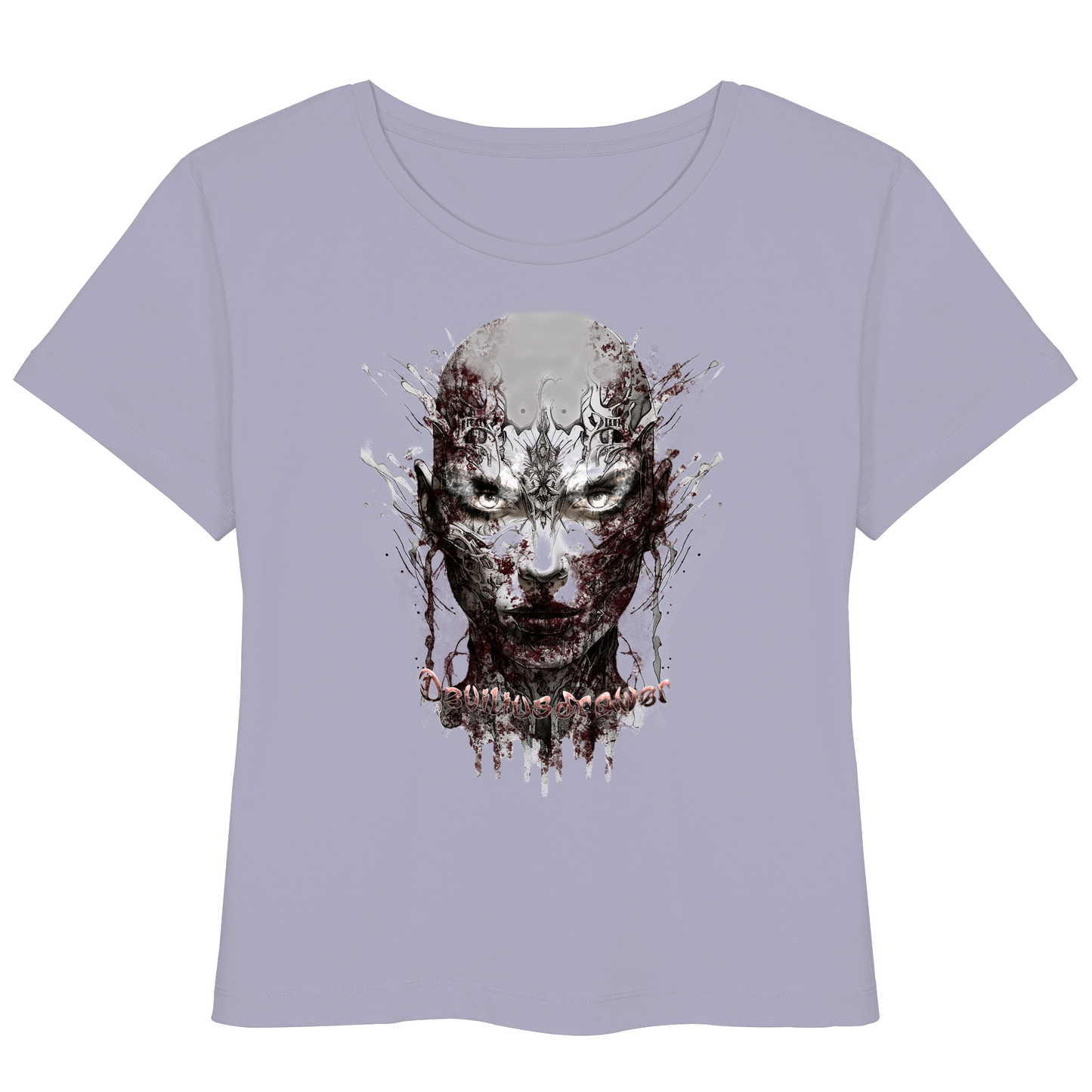 Deviliusdrawer Mechanic Girl - Womens Organic Lightweight T-Shirt